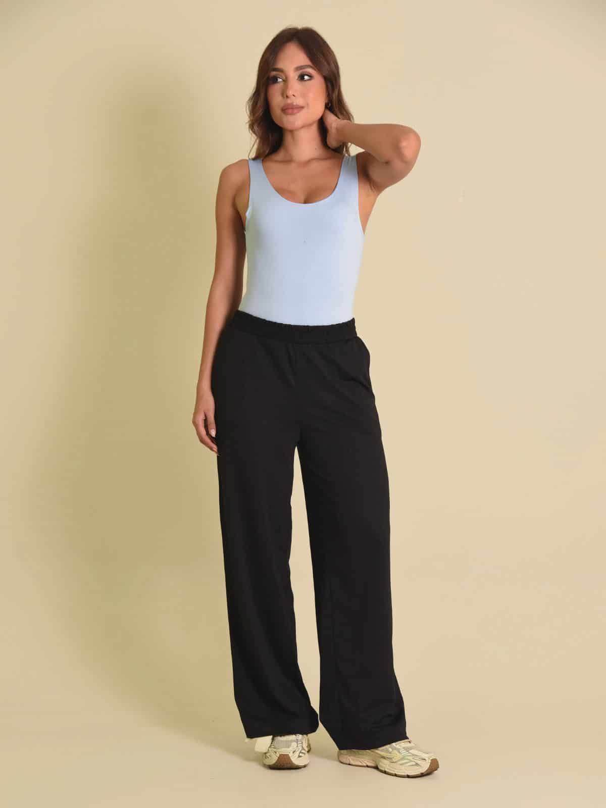 Pantalon elsa panal negro - miniatura 3
