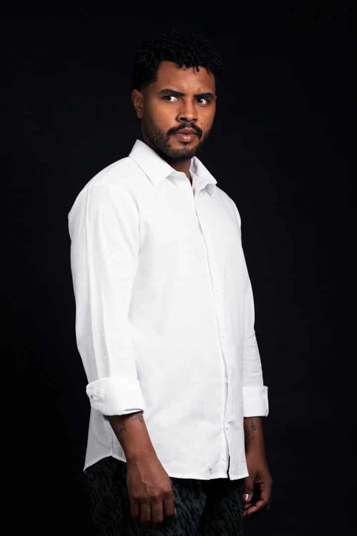 Camisa lino blanca - miniatura 3