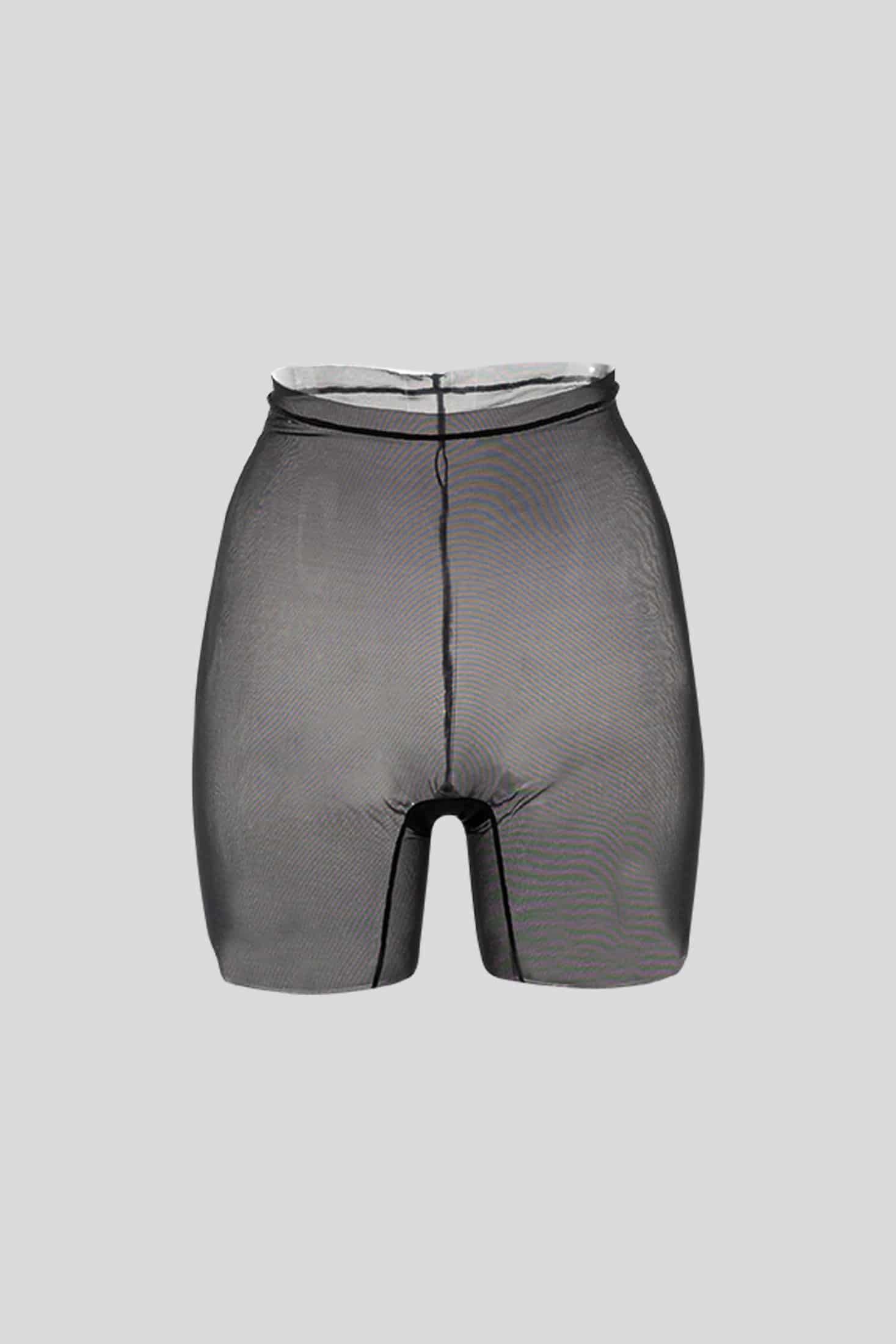 PANTY CICLISTA ELLIPSE EN TUL INVISIBLE ULTRA COMODO ALMA LIMPIA NEGRO - miniatura 2