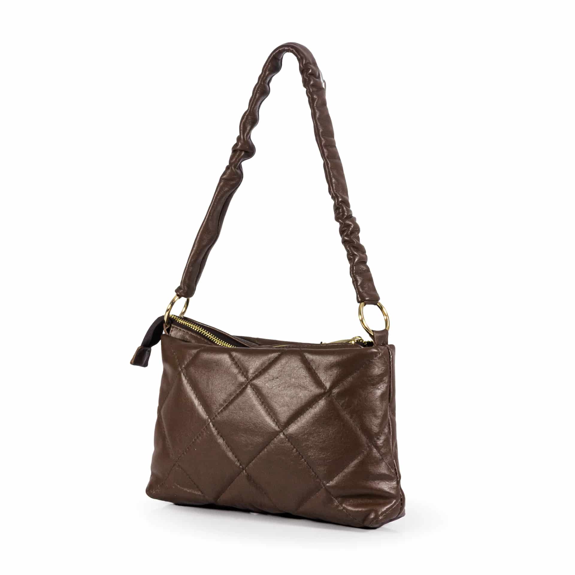 "OLYMPE" BOLSO en CUERO - miniatura 3