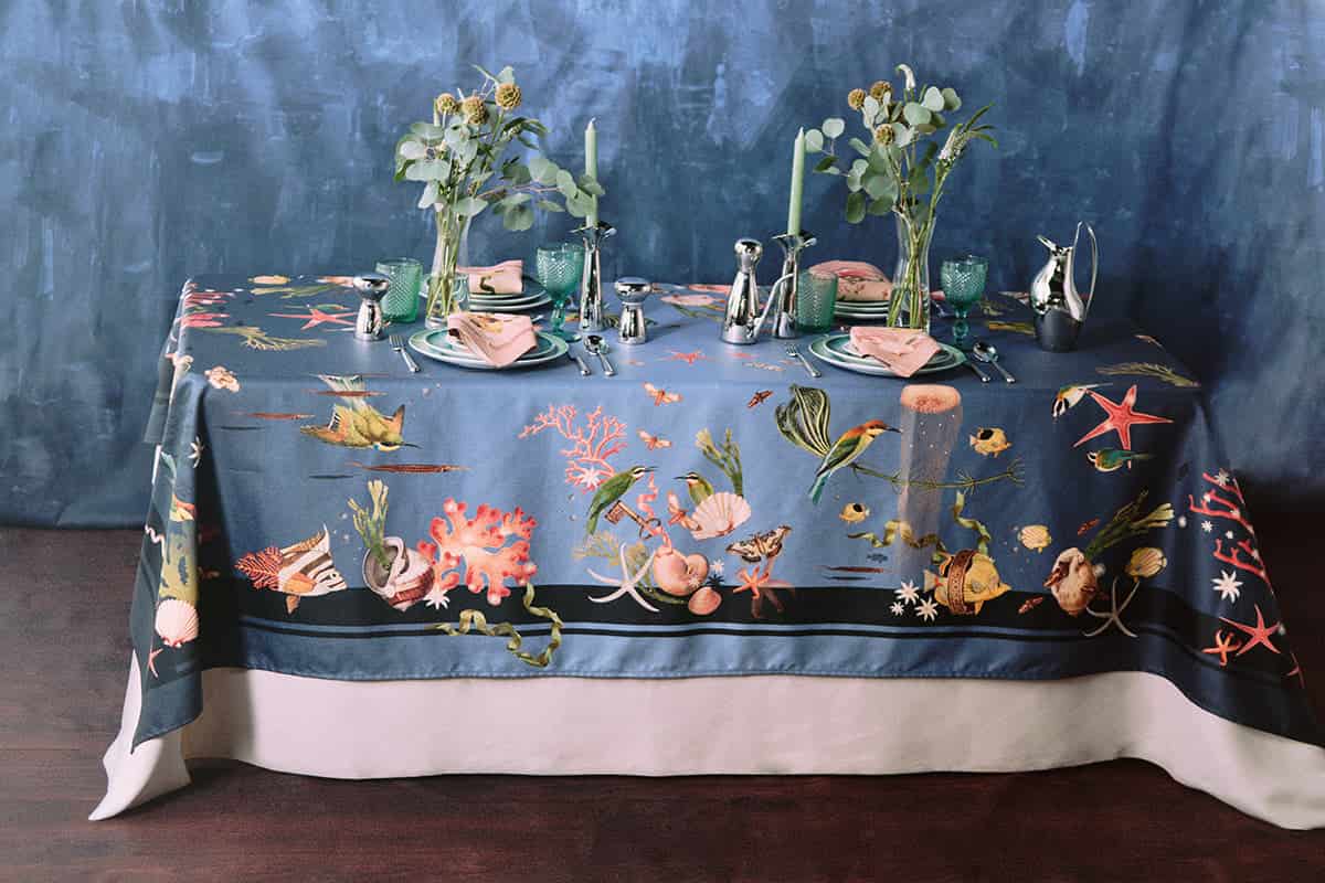 Mantel -  Coralina Blue - miniatura 2