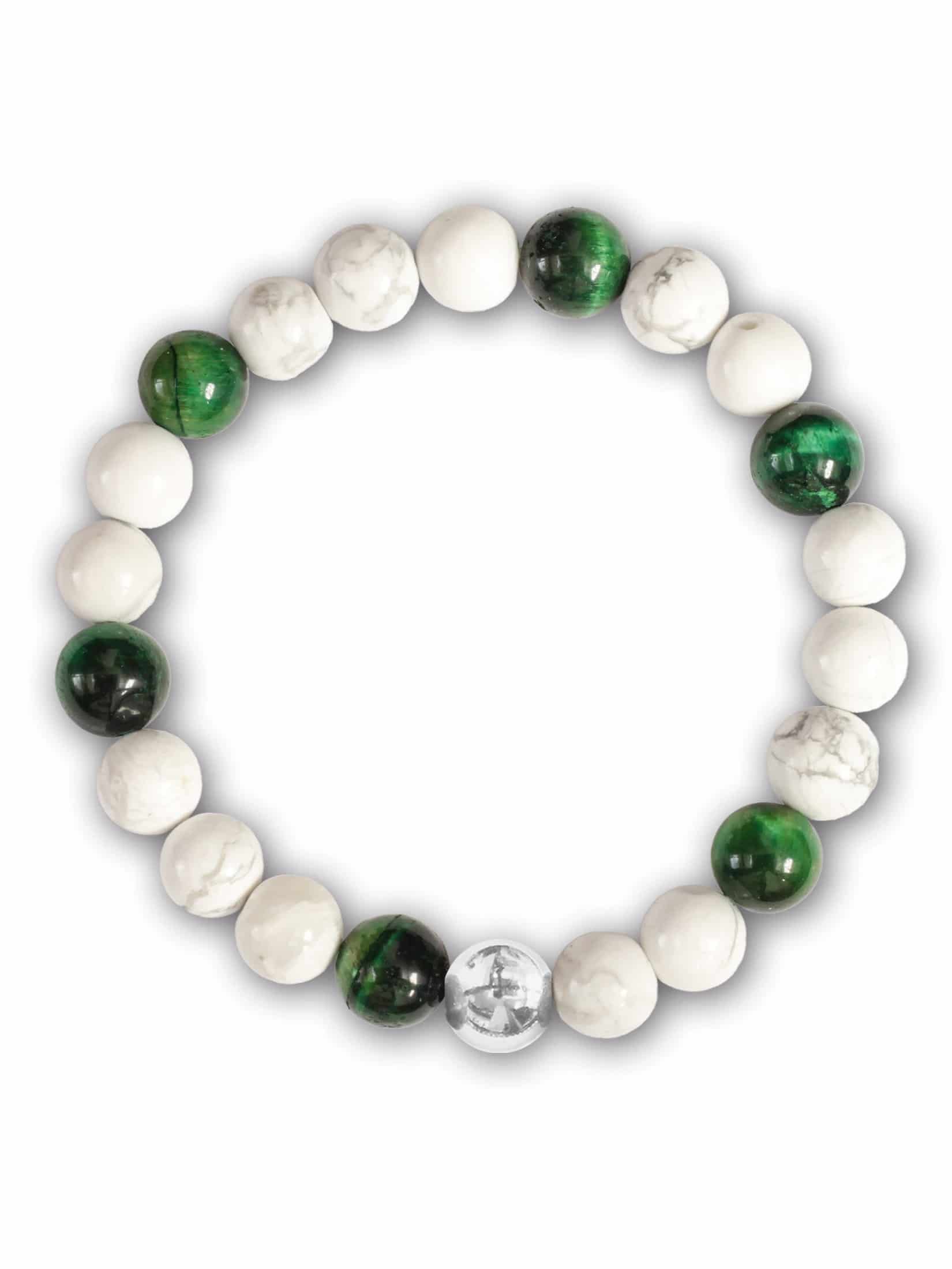 Brazalete Tigre Blanco 8mm - miniatura 2