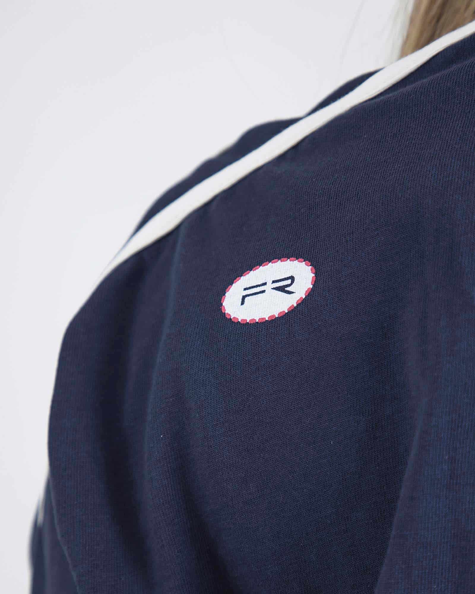 Camiseta oversize chillin azul navy lumen FIBER - miniatura 5