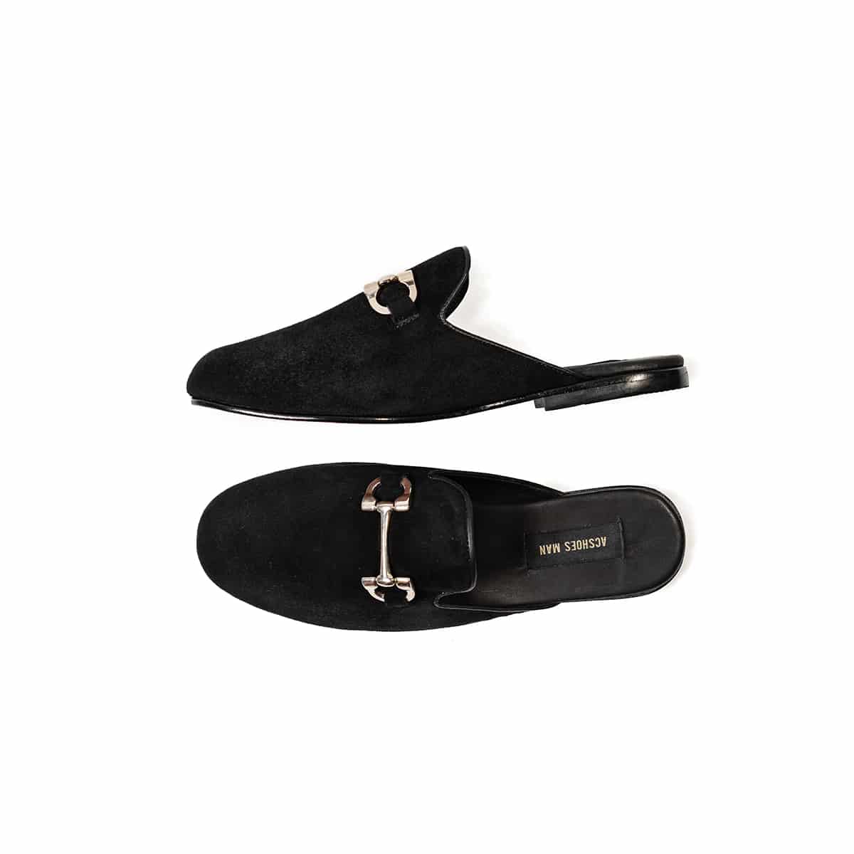 Mules Gamuza Negra - miniatura 3