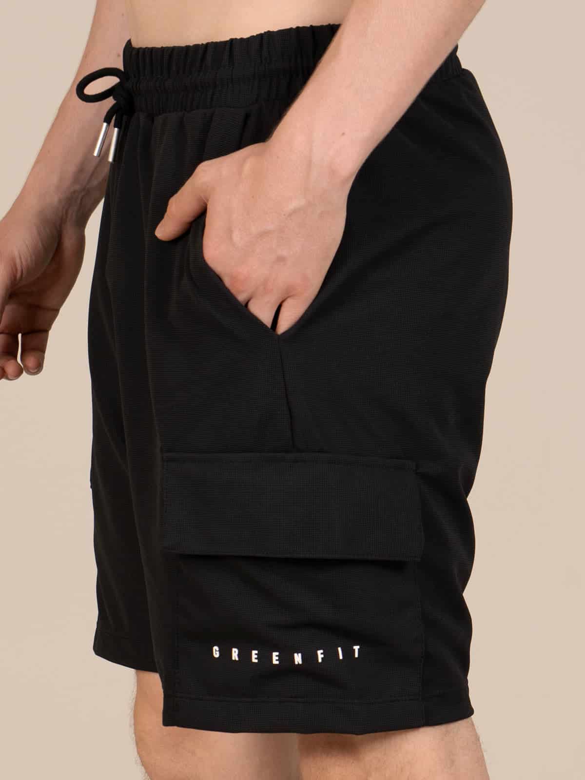 Pantaloneta jordan grecia negra - miniatura 3