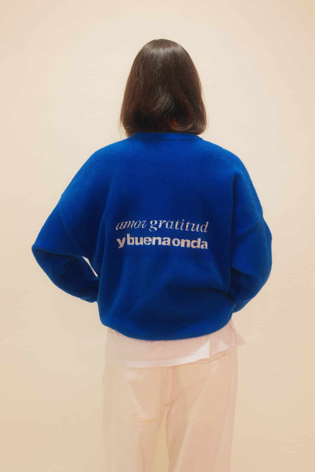 Heart Sweater Cobalt - miniatura 6