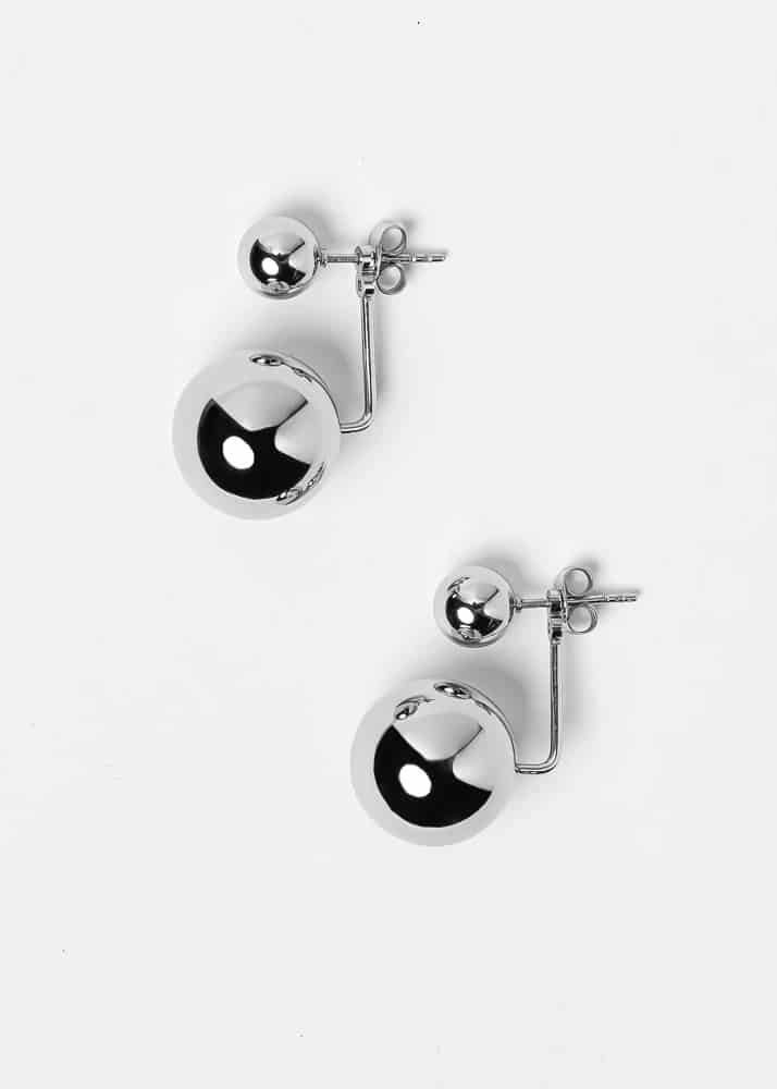 Aretes Maxi Saka Rosado - miniatura 5