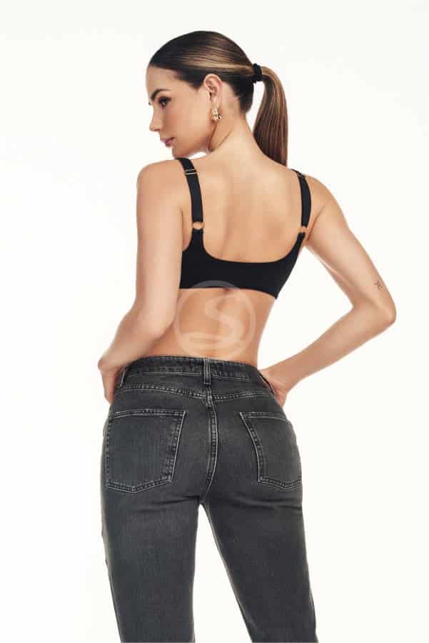 Bralette Fioré Negro Basic Santísimas Ref. S-629 - miniatura 2