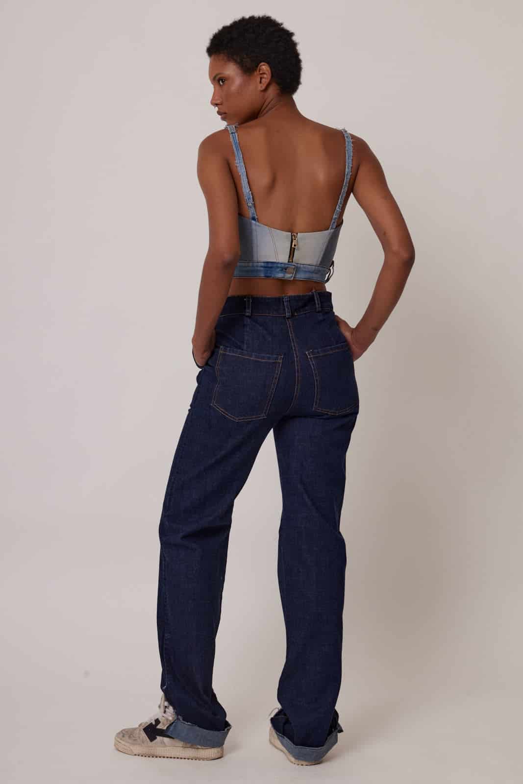 Upcycled Bustier - miniatura 4
