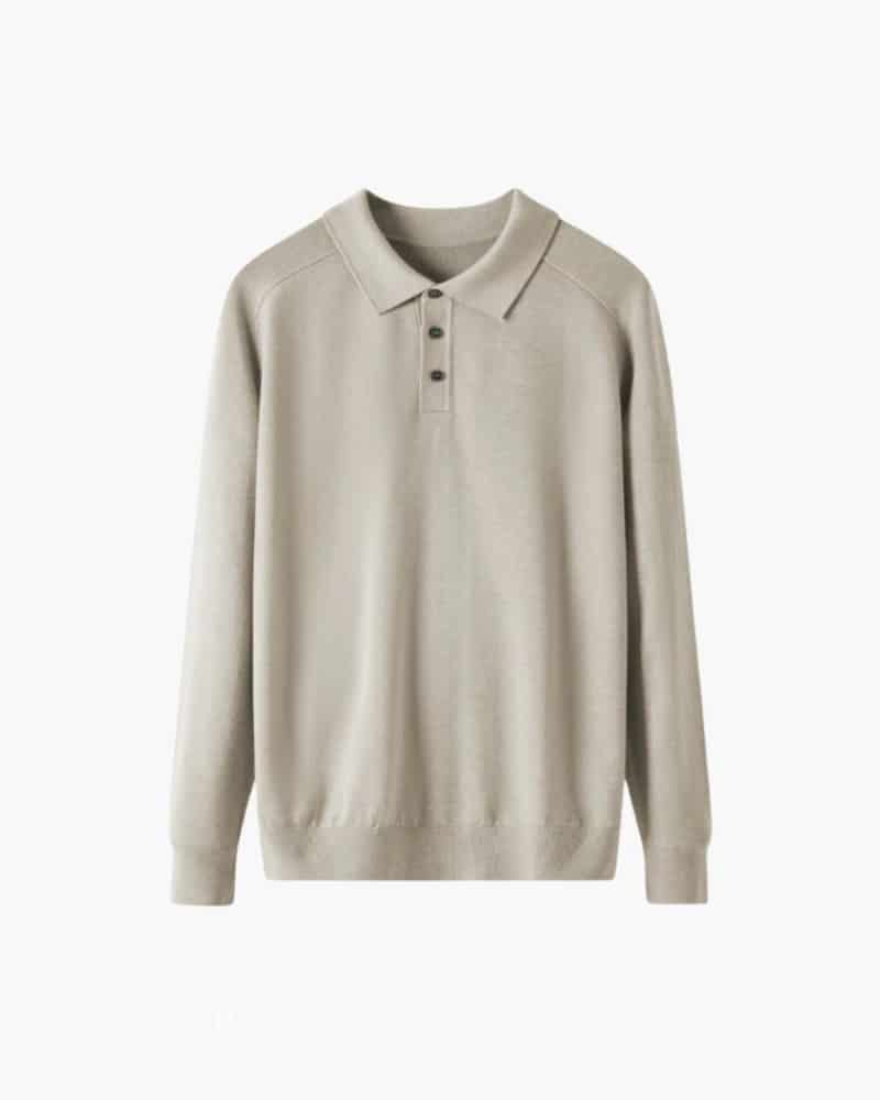 100% Premium Wool Polo - miniatura 2
