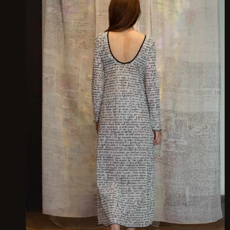 Pensamiento Maxi dress - miniatura 3