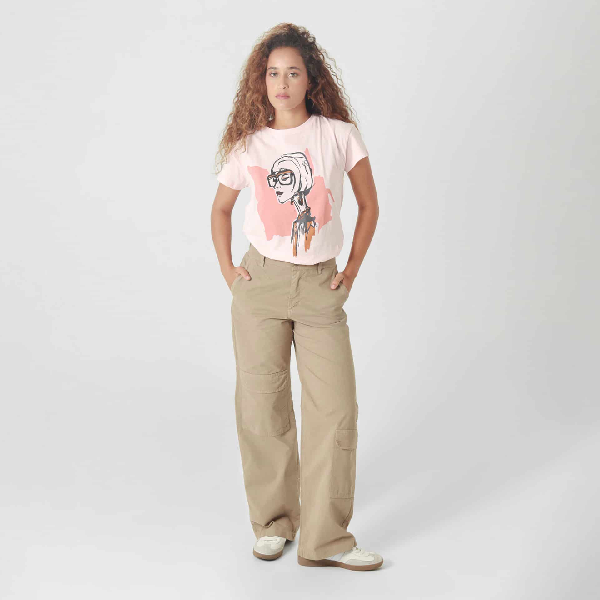 Pantalon Tiro Alto Bota Recta - miniatura 1