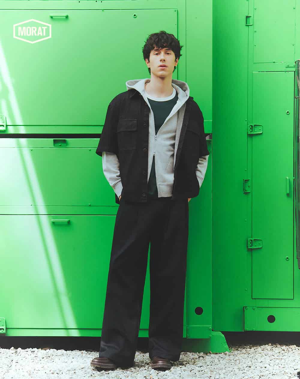 Pantalón sastre negro unisex GEF | MORAT - miniatura 5