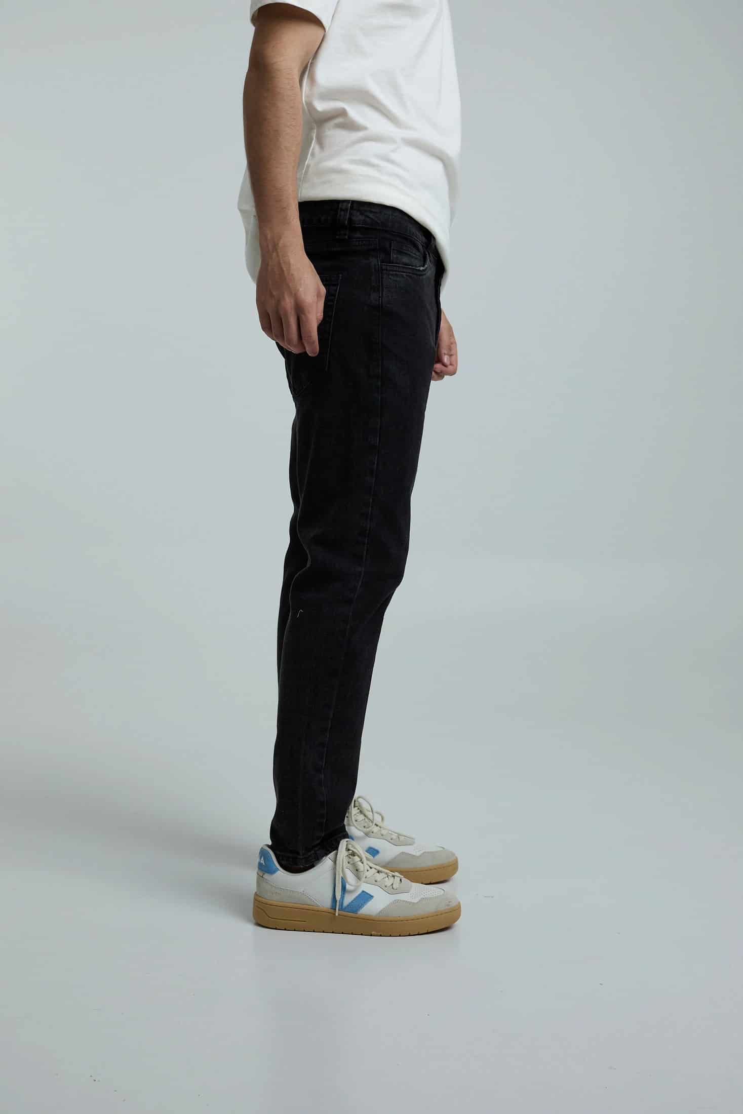 Jean crop negro - miniatura 3