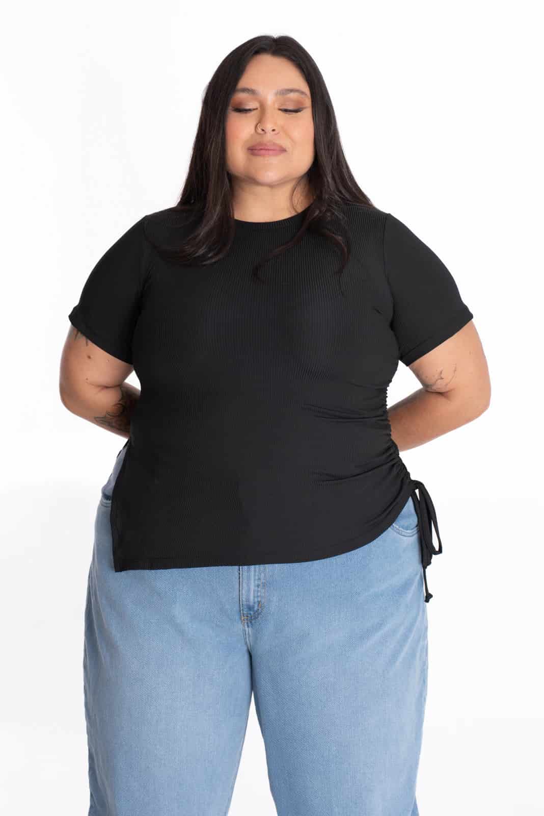 Blusa Edith Negra - miniatura 3
