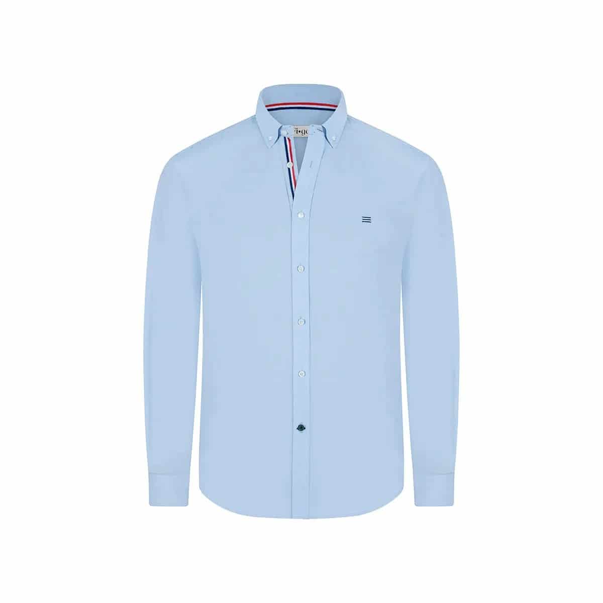 Camisa Royal Oxford - Blu République - miniatura 2