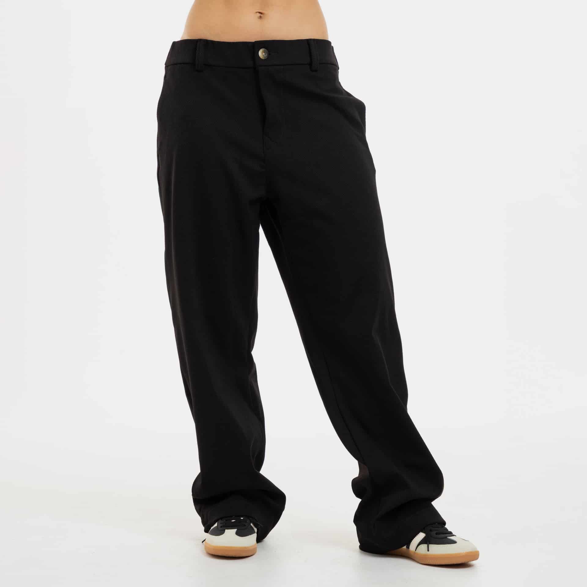 Black EcoDrift Trousers - miniatura 2