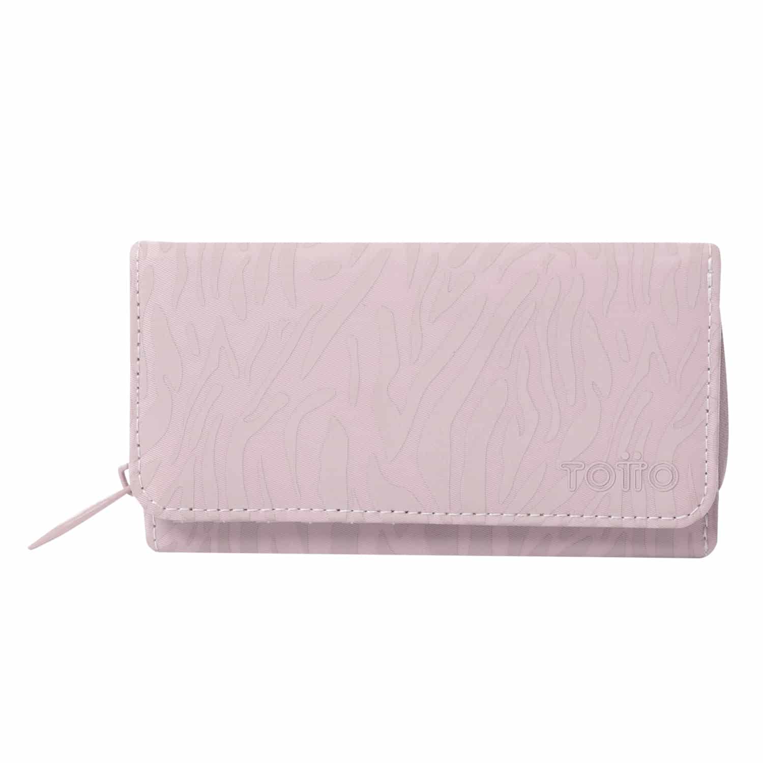 Billetera Texture Var con RFID Blocker Rosada - miniatura 1