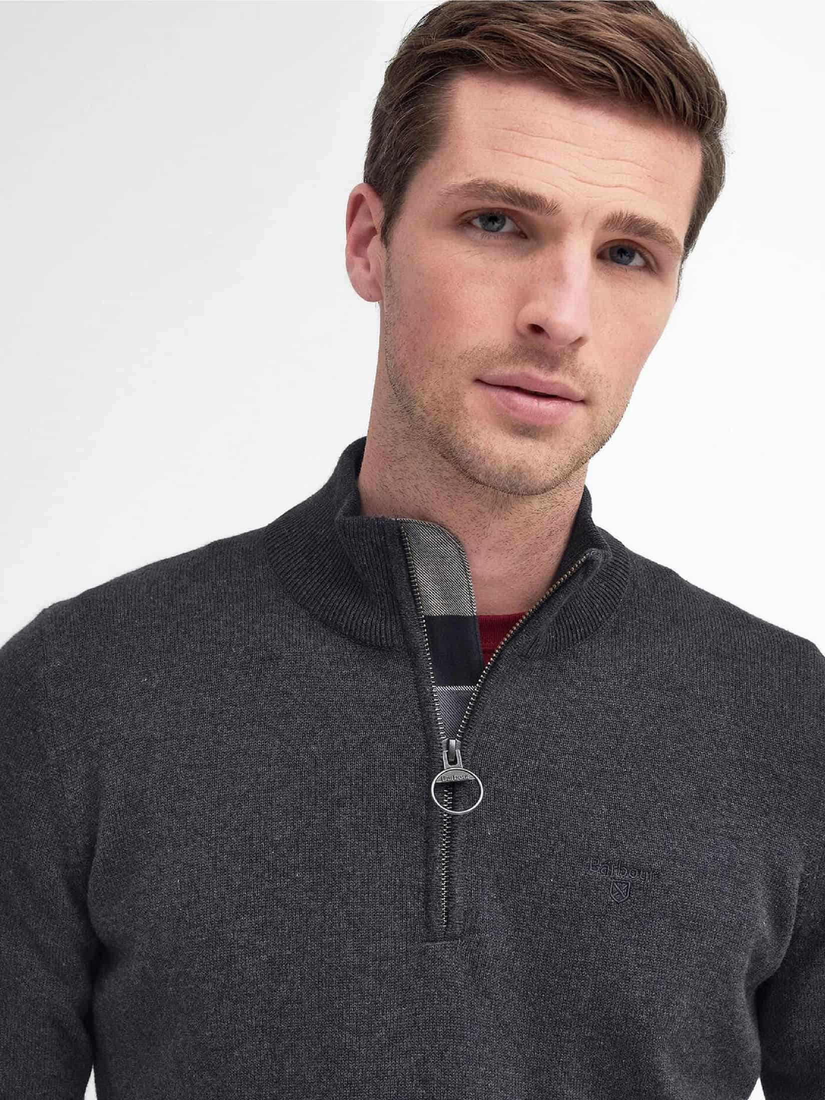 Cotton Quarter-Zip Jumper - miniatura 16