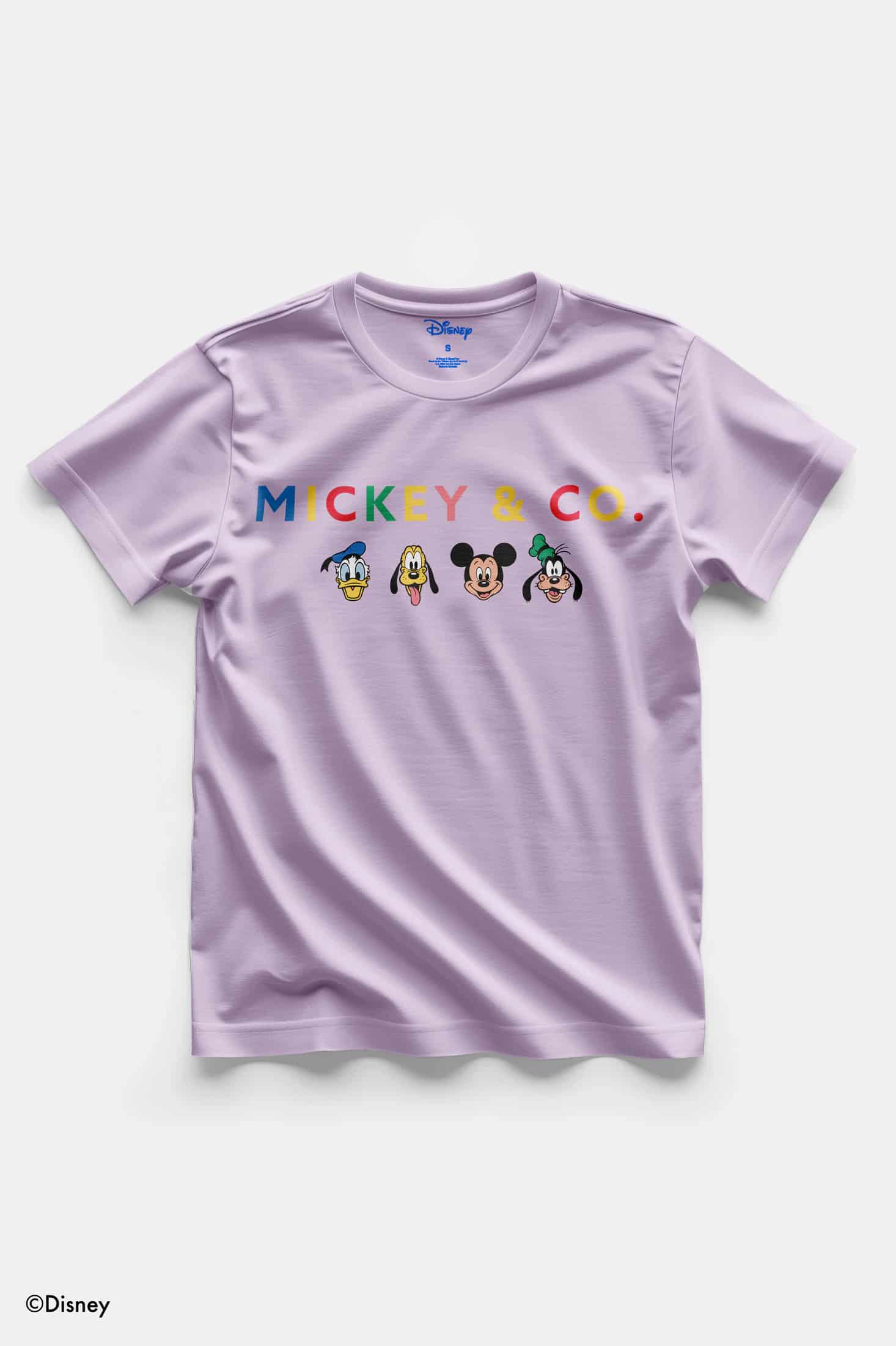 T-Shirt  Lila Mickey y Amigos - miniatura 6