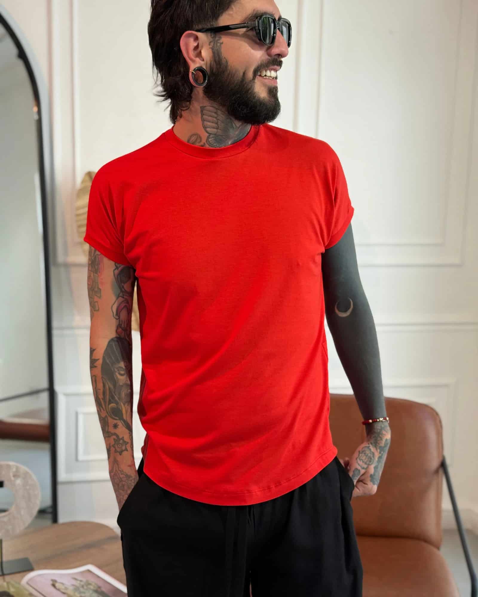 Camiseta 80's red - miniatura 2