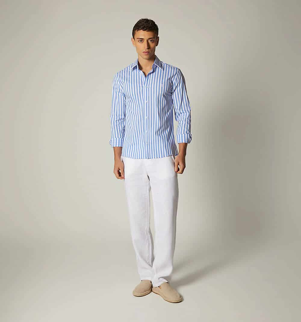 Camisa para hombre con botón down - miniatura 1