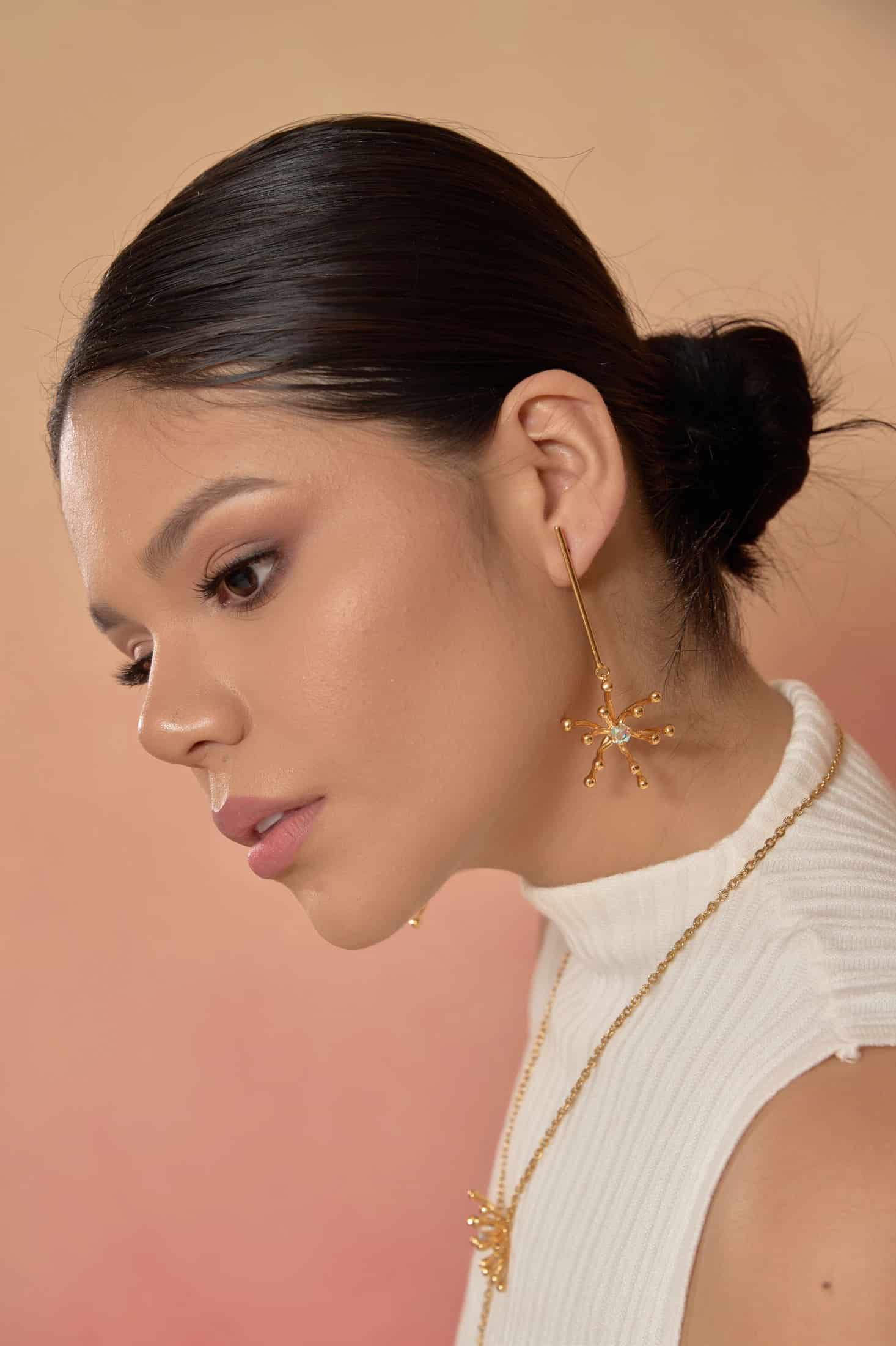 Maxi Aretes copo de Nieve - miniatura 1