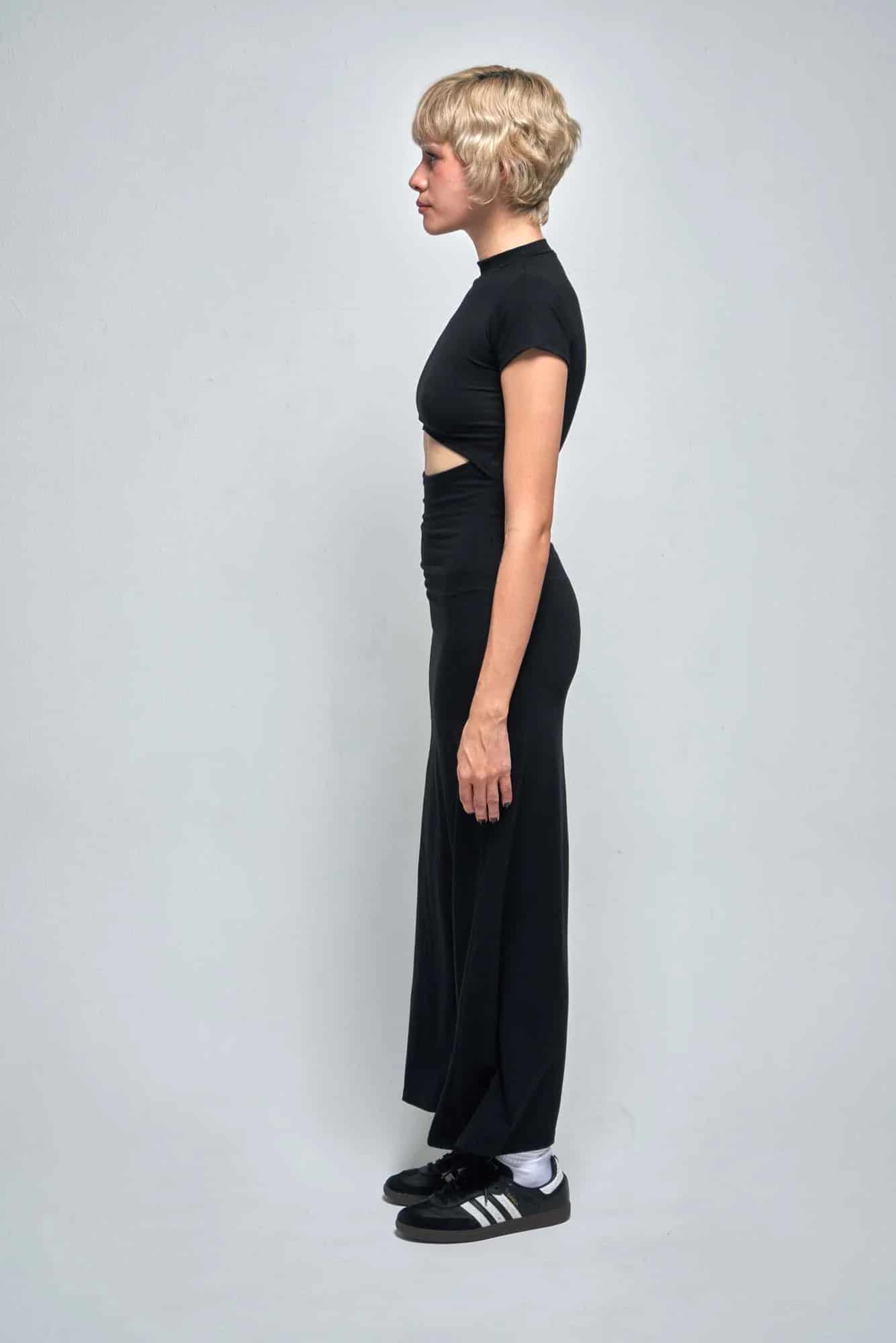 AURORA BLACK DRESS - miniatura 18