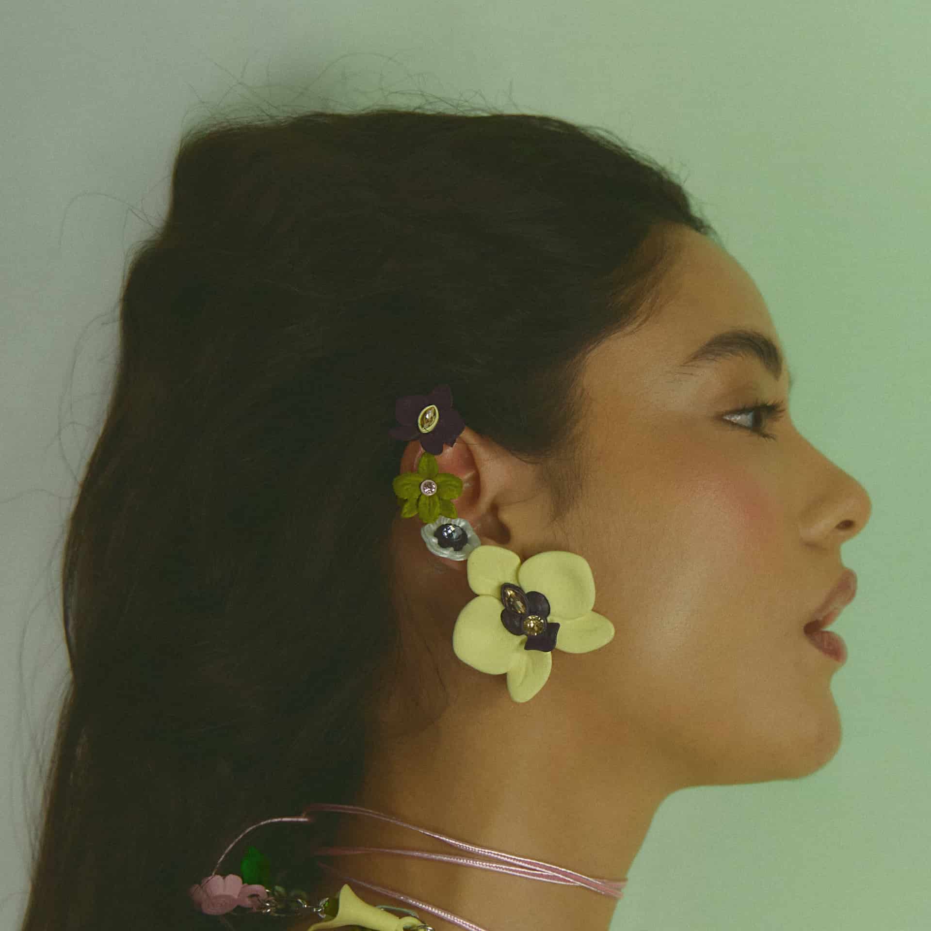 EARCUFF CATTLEYA - miniatura 2