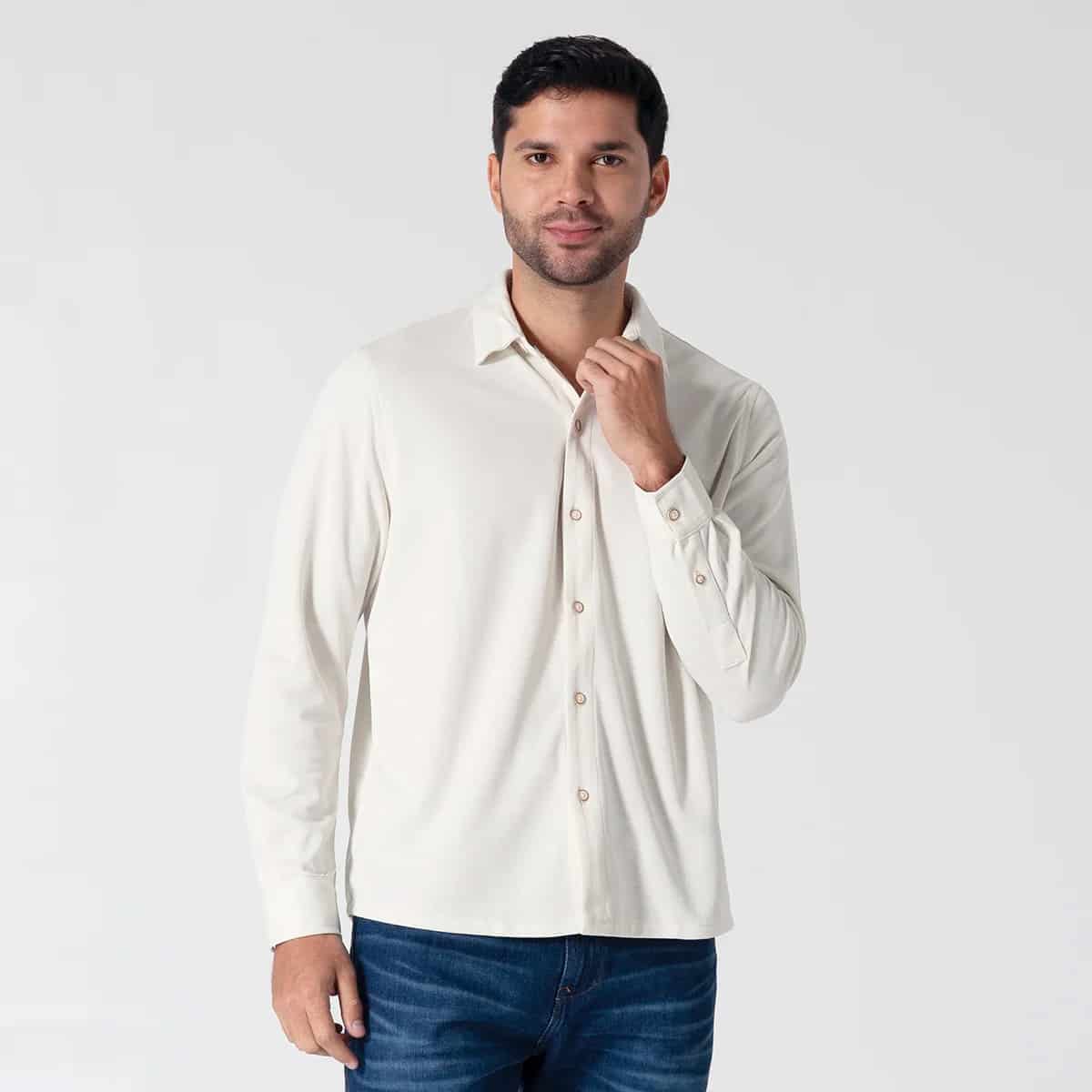 Camisa Slim Casual Fire - miniatura 1