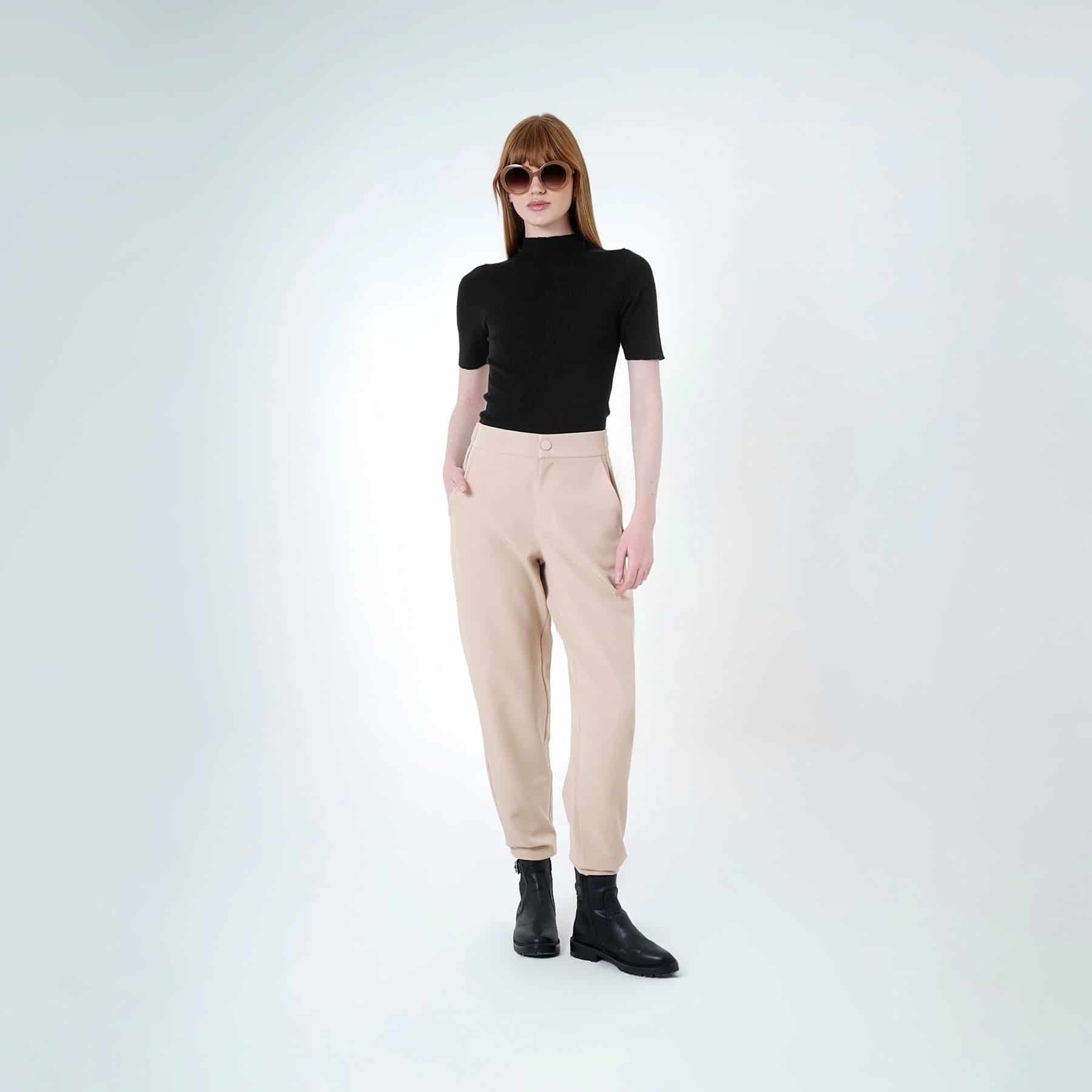 Pantalon Tiro Alto Bota Recta - miniatura 1