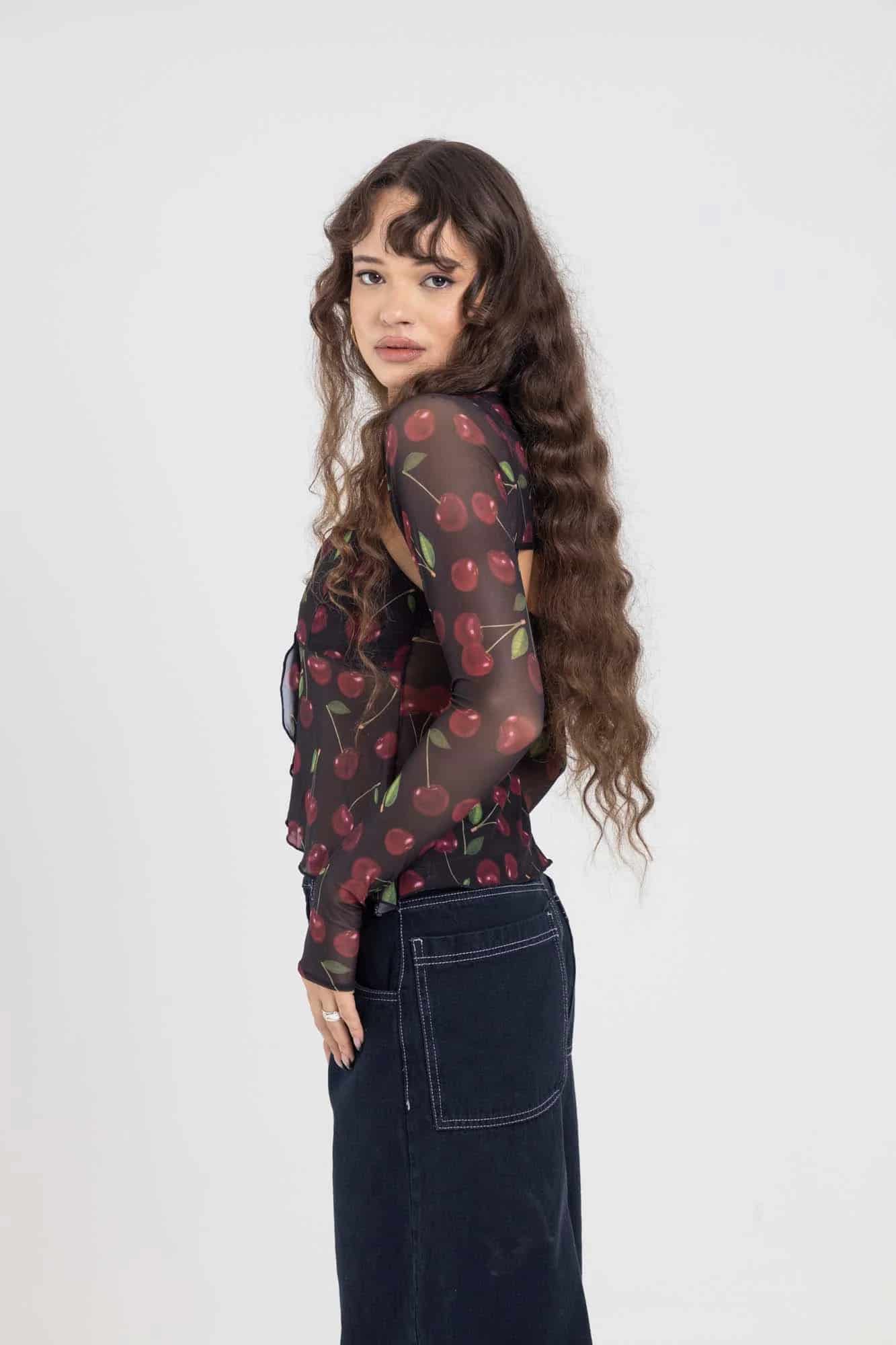 CHERRY MESH TOP - miniatura 19