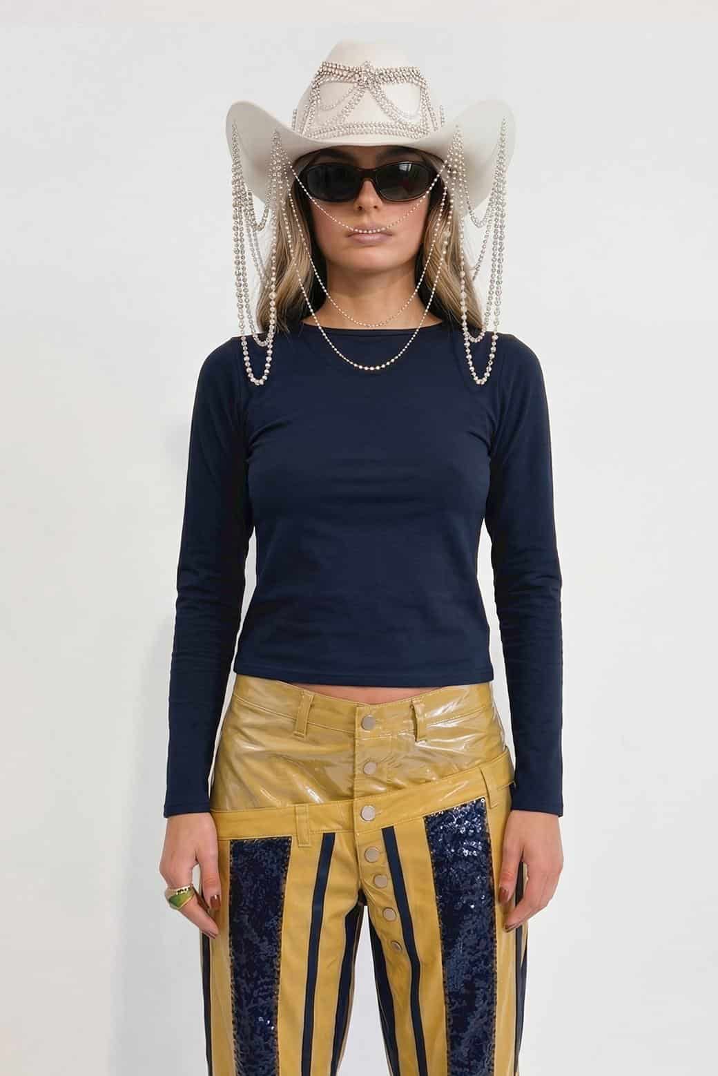 🌘Desert Night Layered Top - miniatura 4