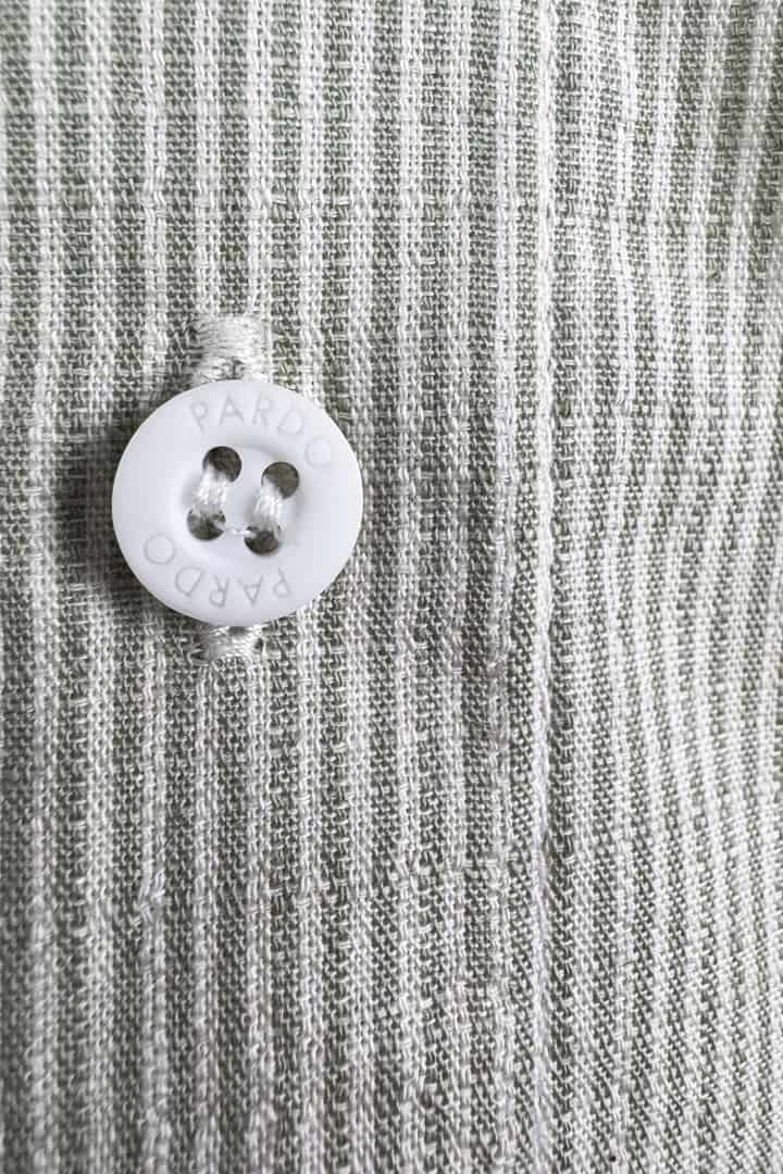 Camisa mini rayas verdes - miniatura 5