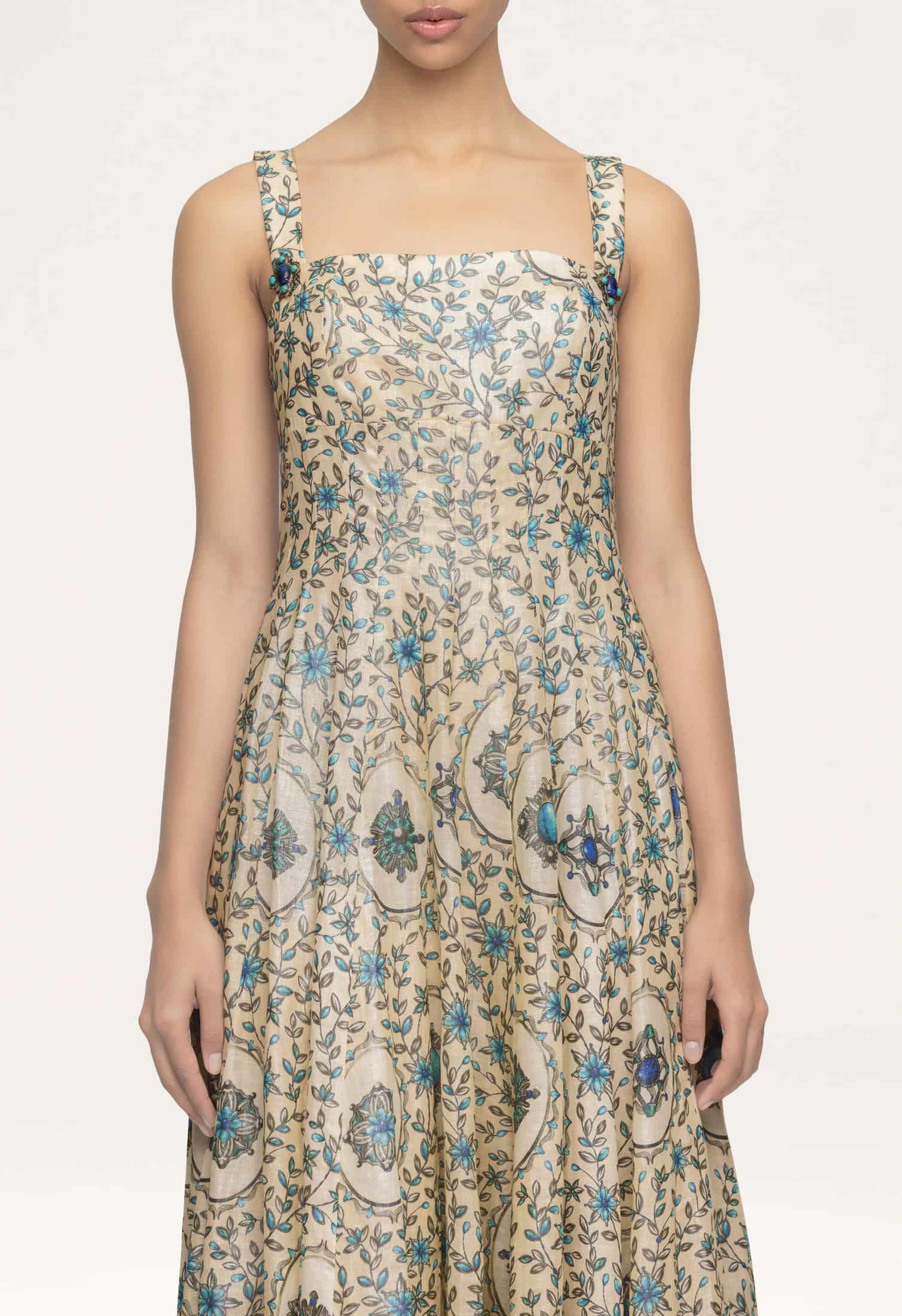 Aguamarina Platero Maxi Dress - miniatura 4