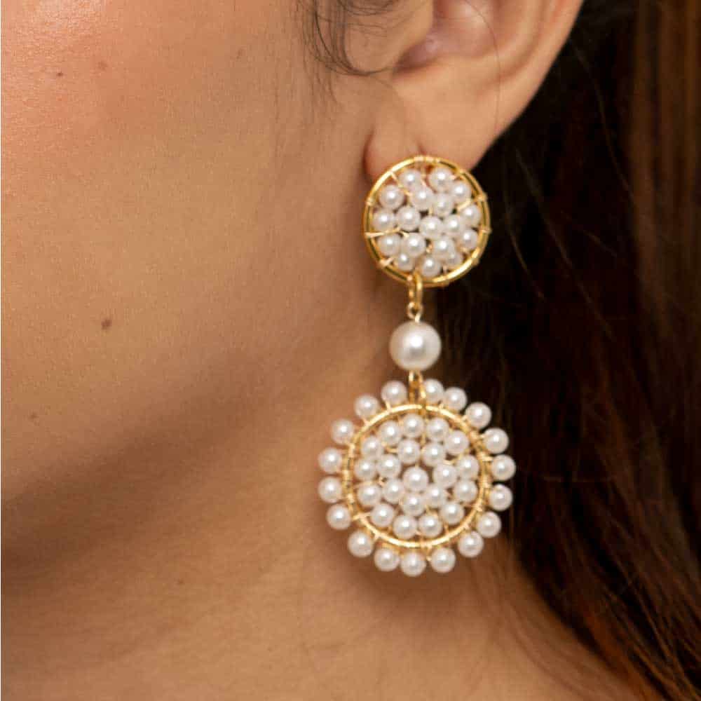 Aretes Perlas Amore - miniatura 2