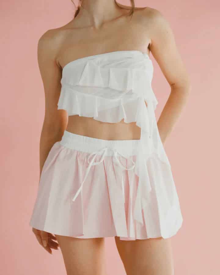 TOP JACLINE MESH BLANCO - miniatura 14