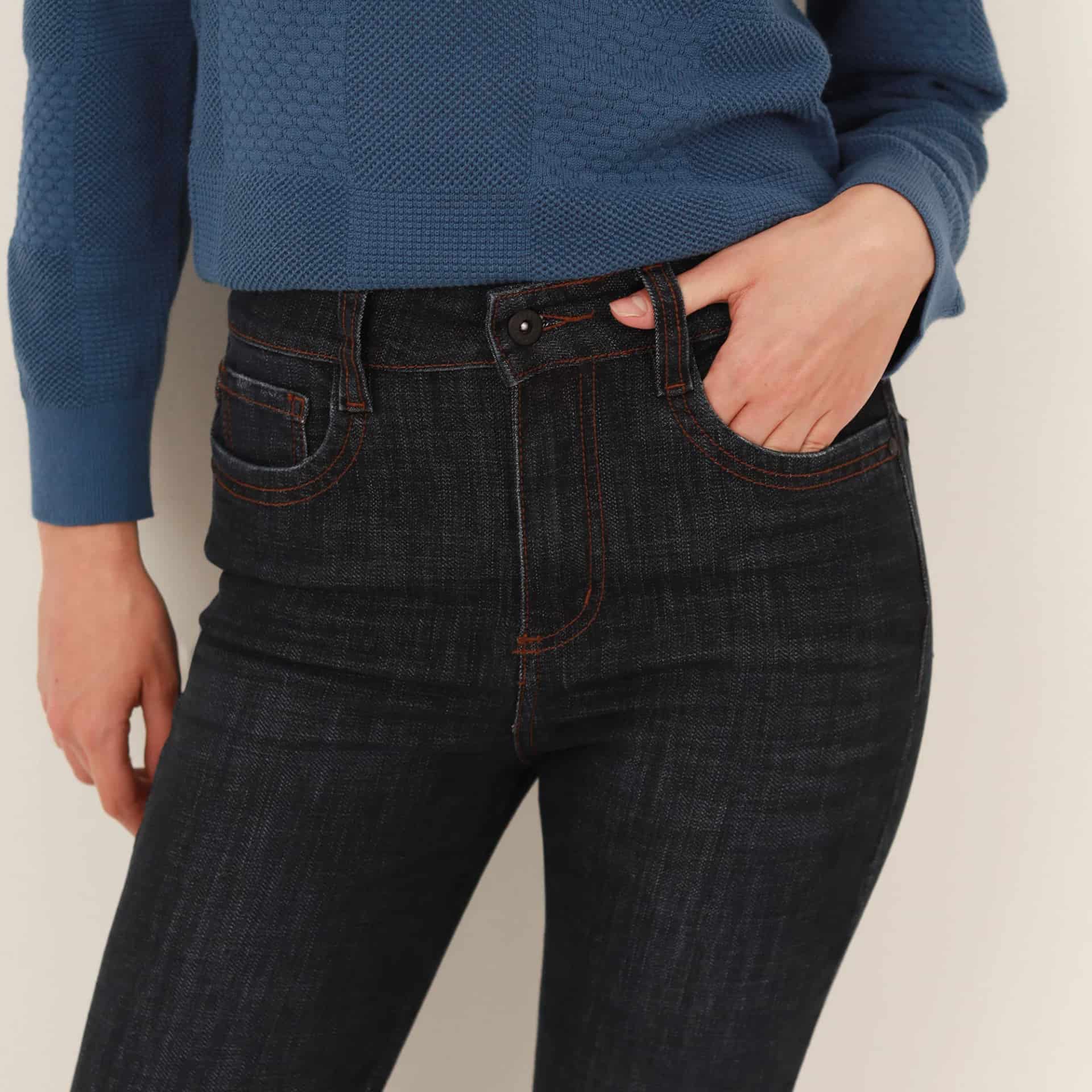 Jean Tiro Alto Bota Skinny - miniatura 3