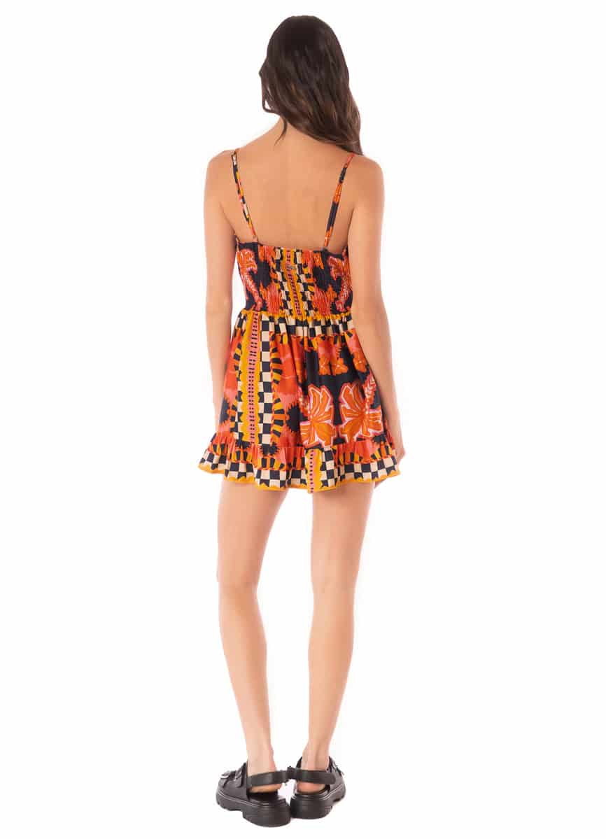 Maaji Racing Palms Amarina Short Dress - miniatura 6
