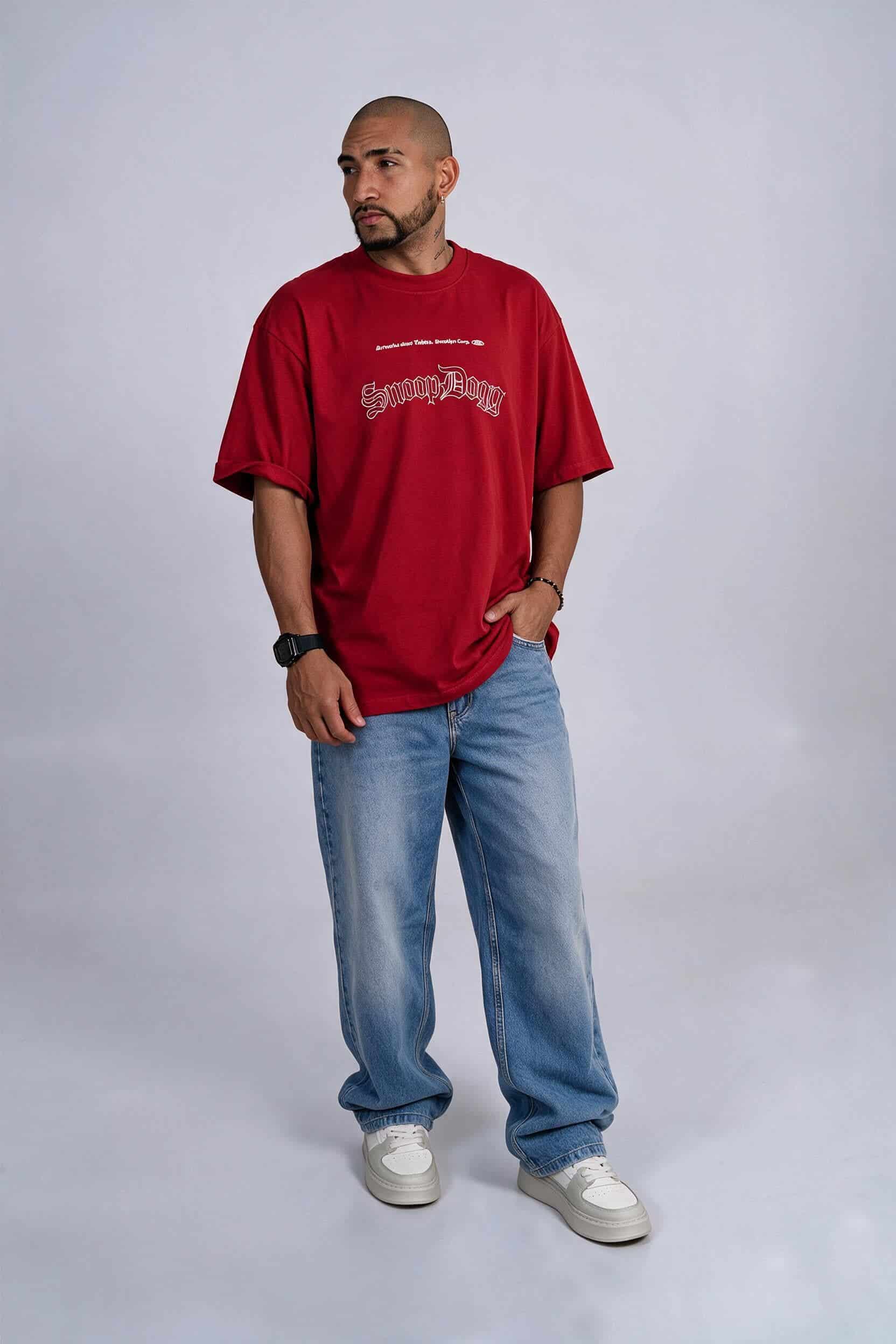 Camiseta oversize snoop dog - miniatura 3