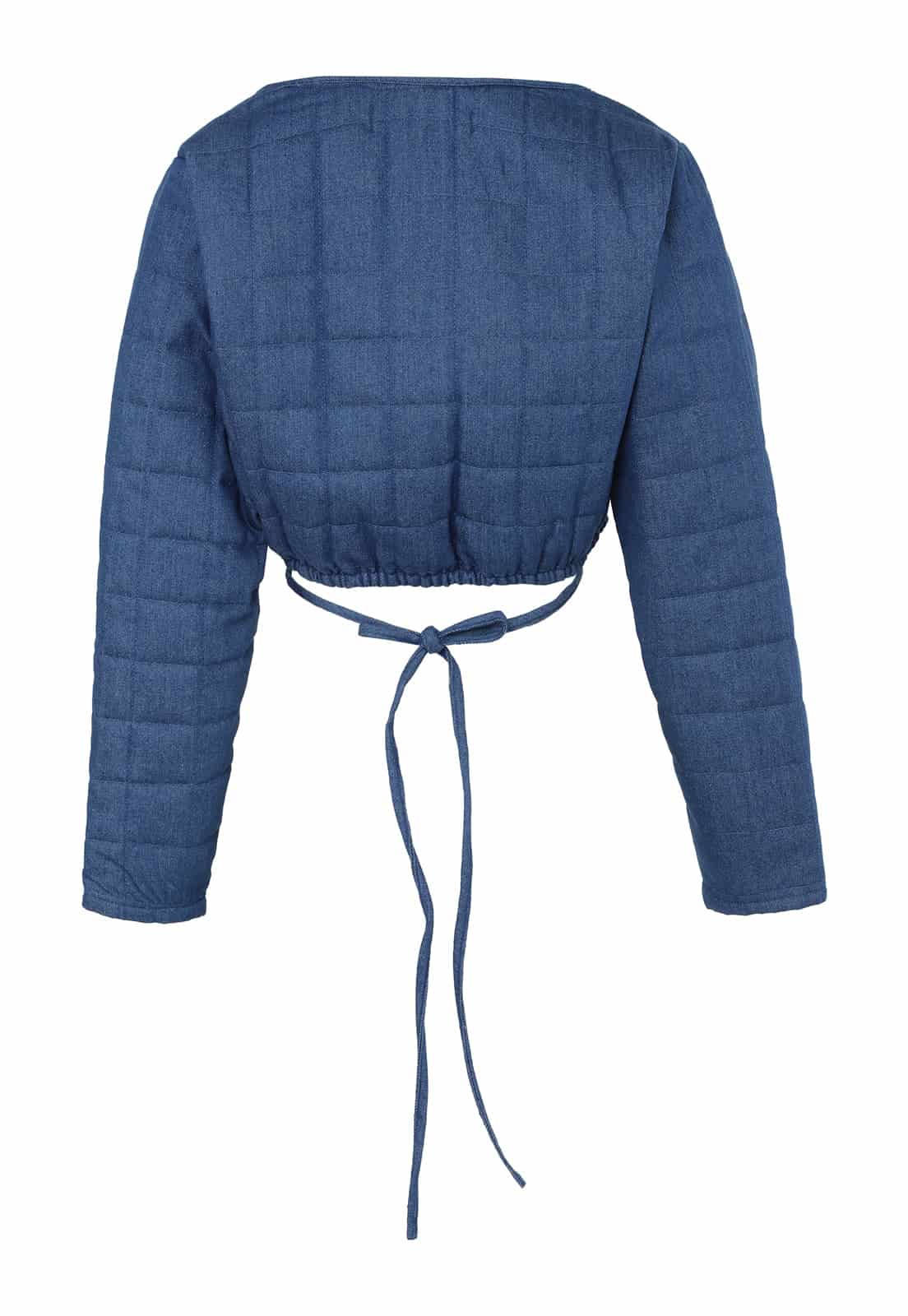 Claude Puffy Shirt Blue - miniatura 2