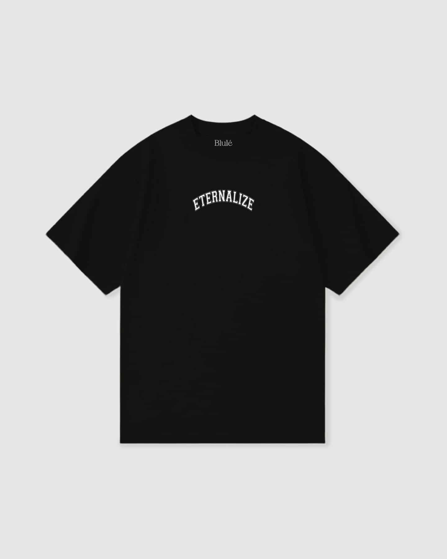 Oversized T Shirt Eternalize Black - miniatura 2