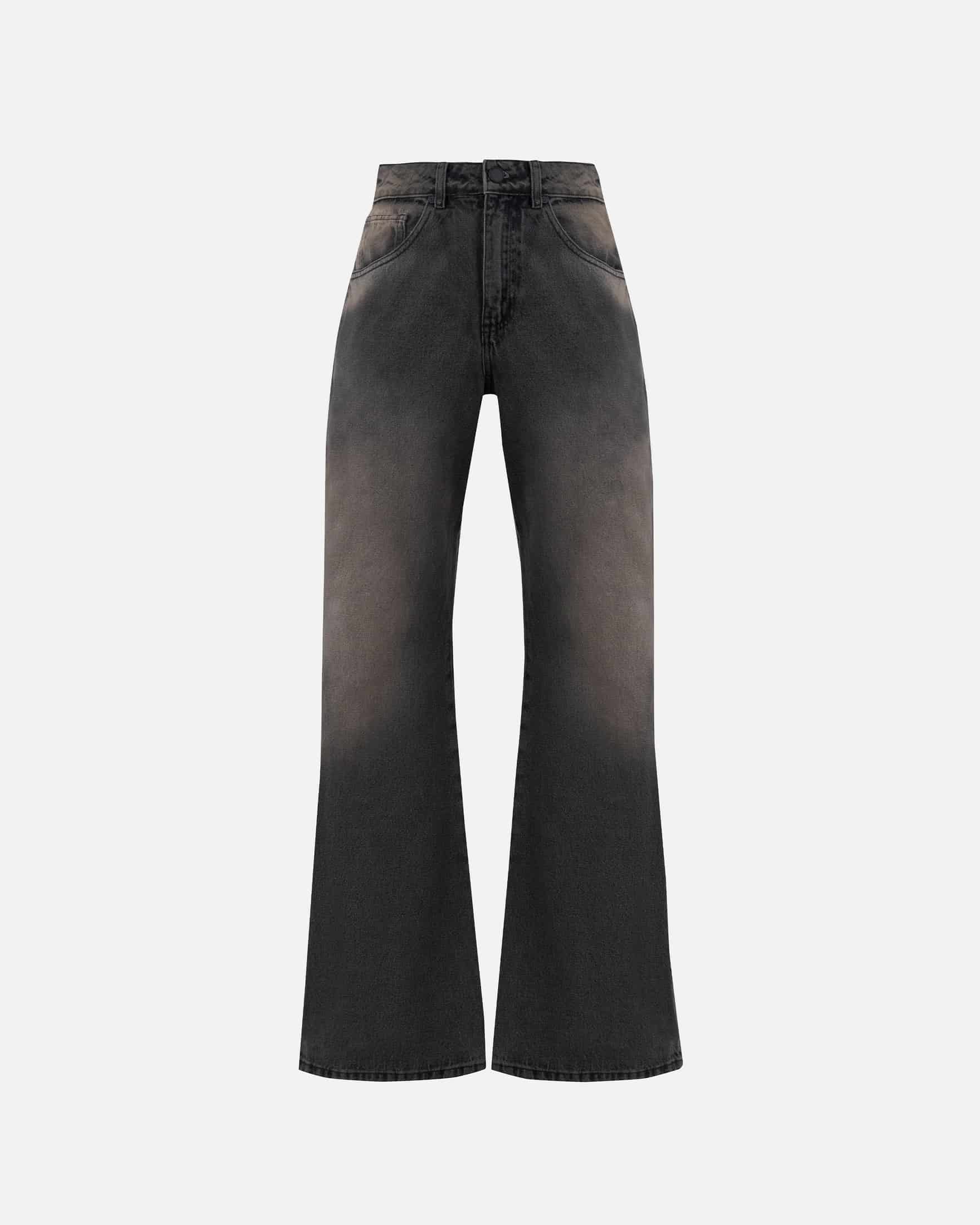 W Basics Undergold Wide Jean Dirty Black - miniatura 3