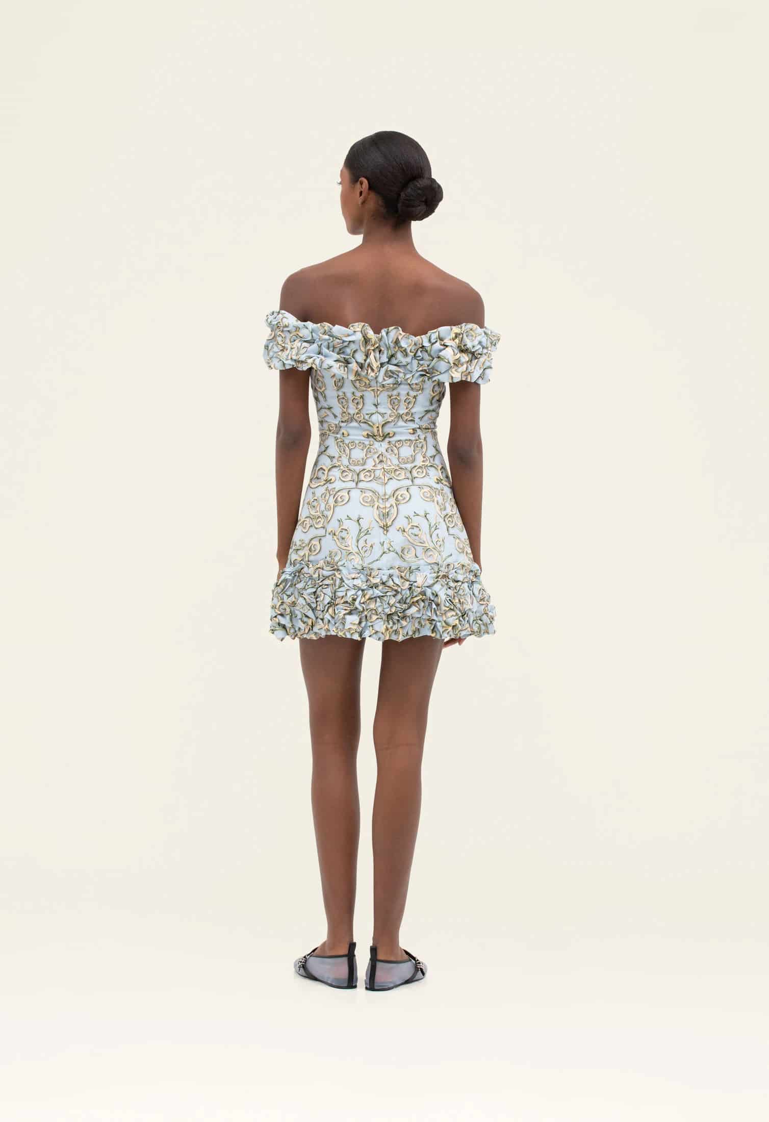 Jardín Soledad Mini Dress - miniatura 4