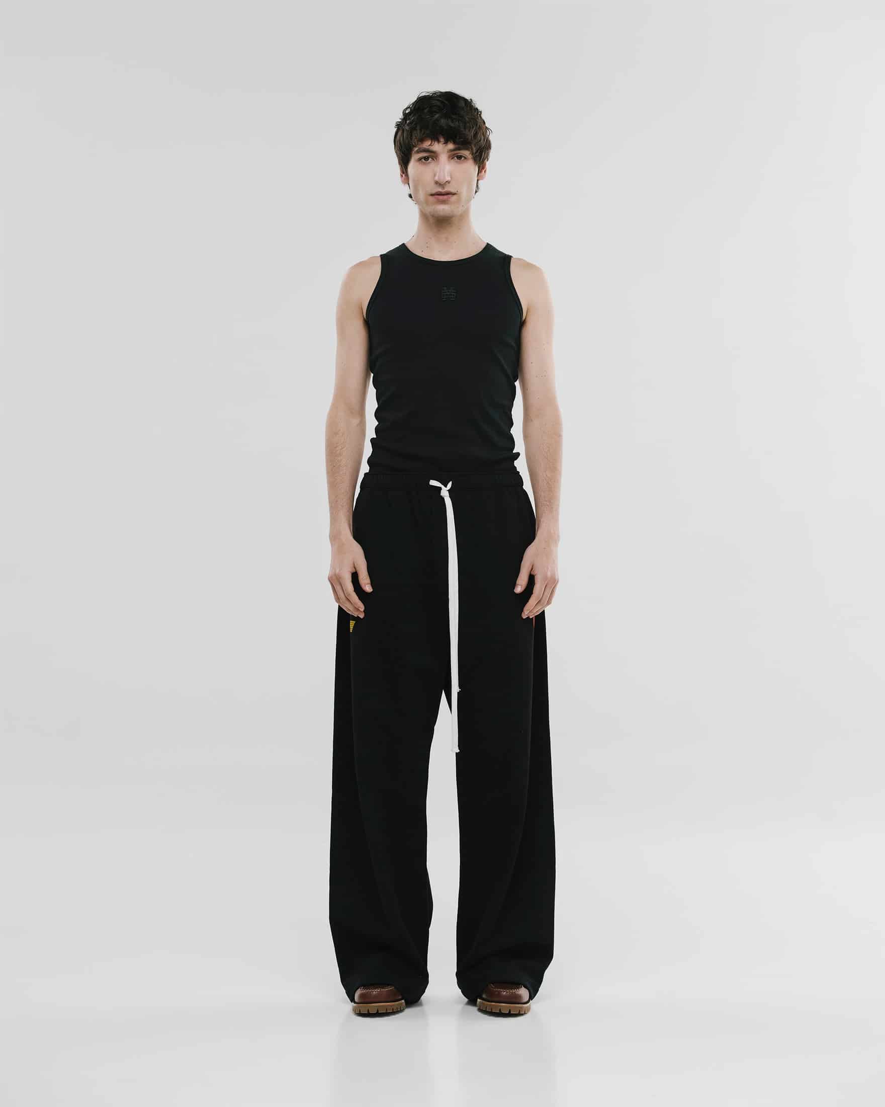 Wide Fit Jogger Sponsors - Negro Oscuro - miniatura 2