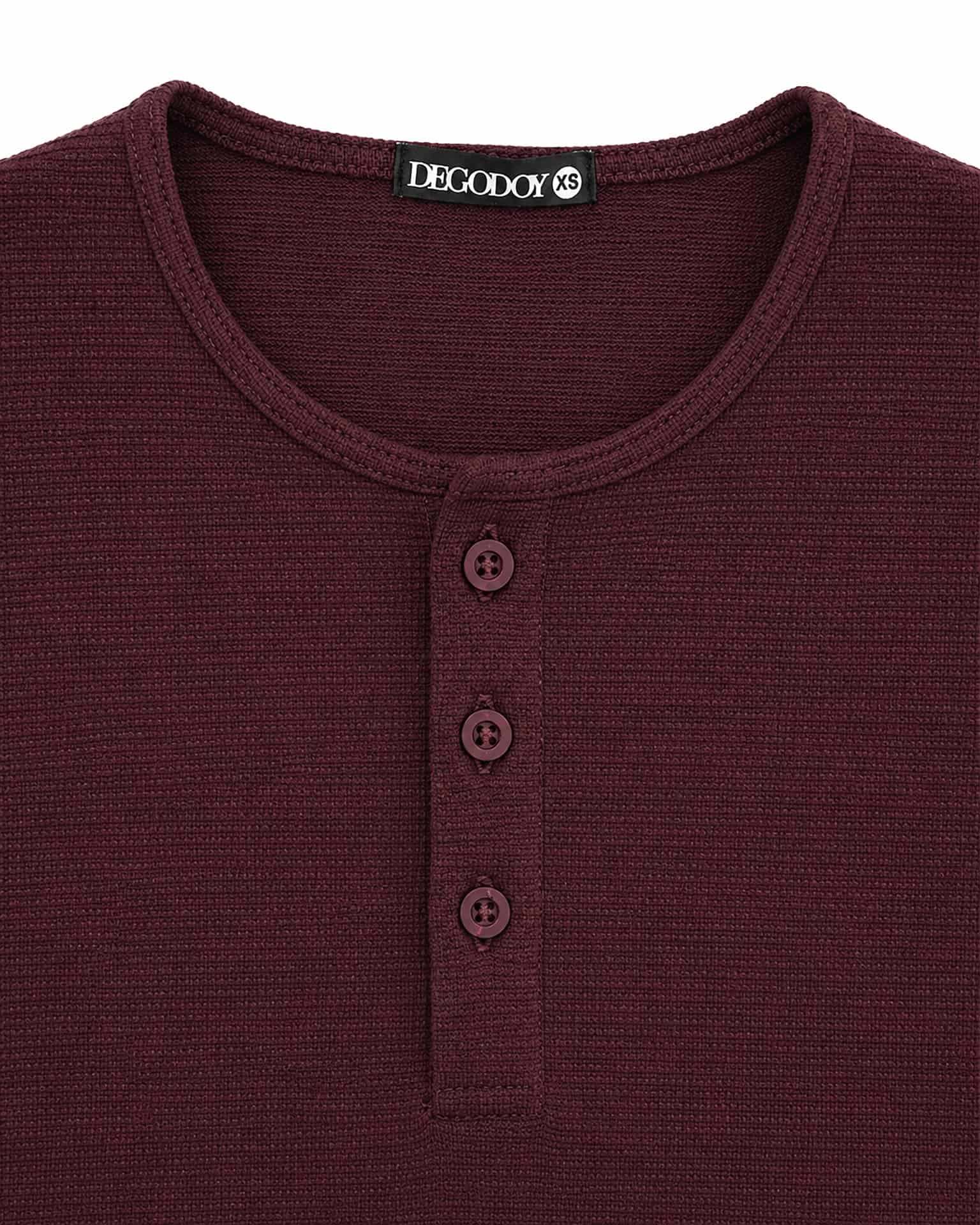 Regatta Henley Burgundy - miniatura 5