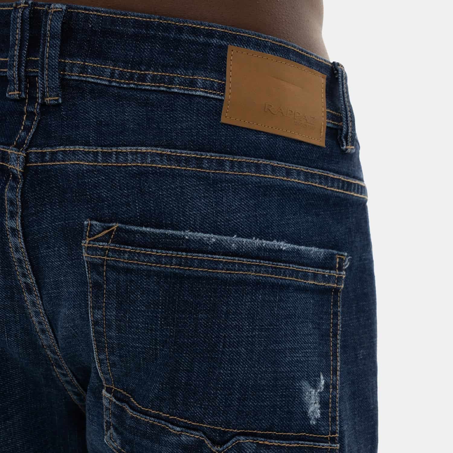 Regular Fit Jeans Dark Blue - miniatura 7