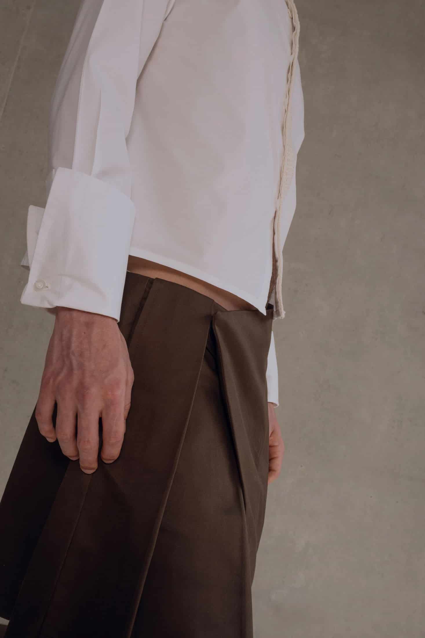 Brown Skirt Short Man - miniatura 5