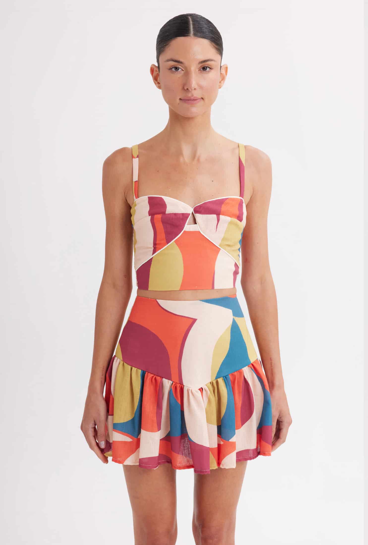 Set Falda Corta Mujer Selena Solstice - miniatura 1