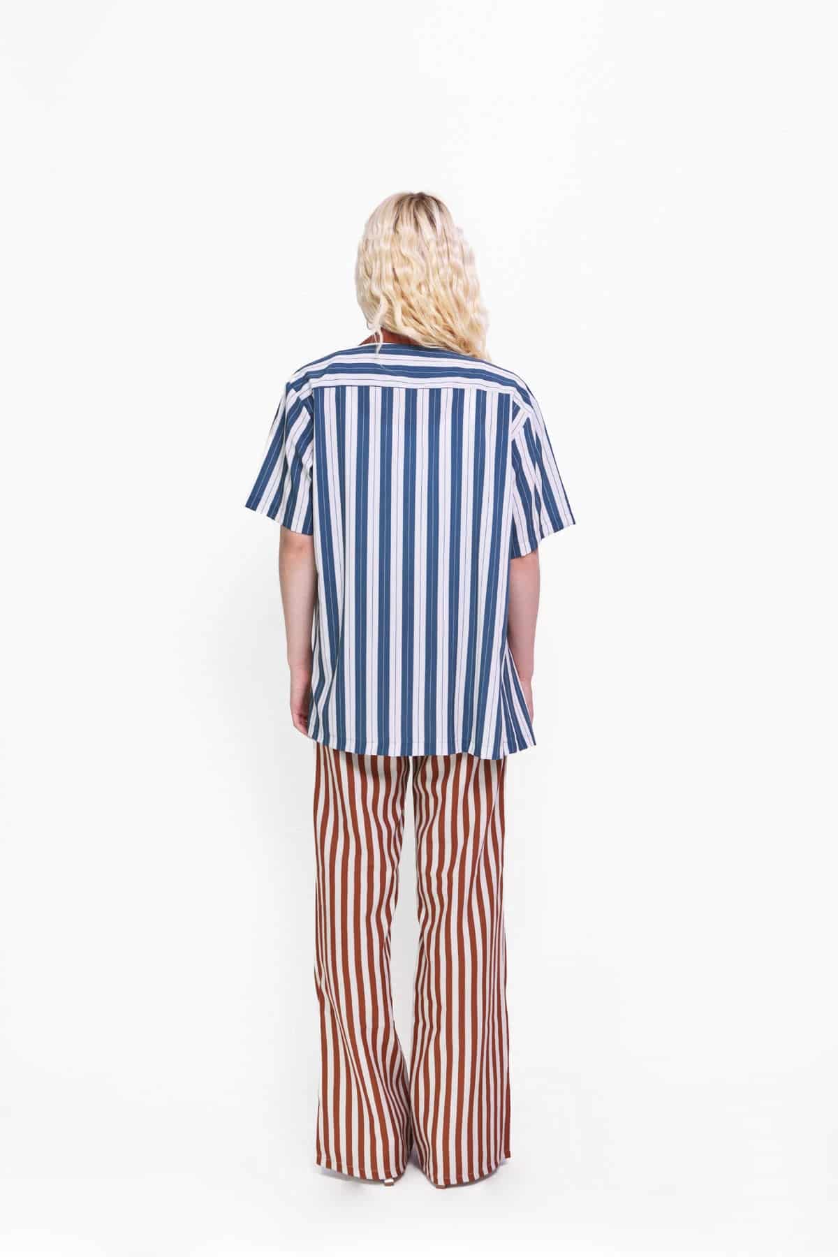 Camp Shirt in Midnight Stripes - miniatura 3